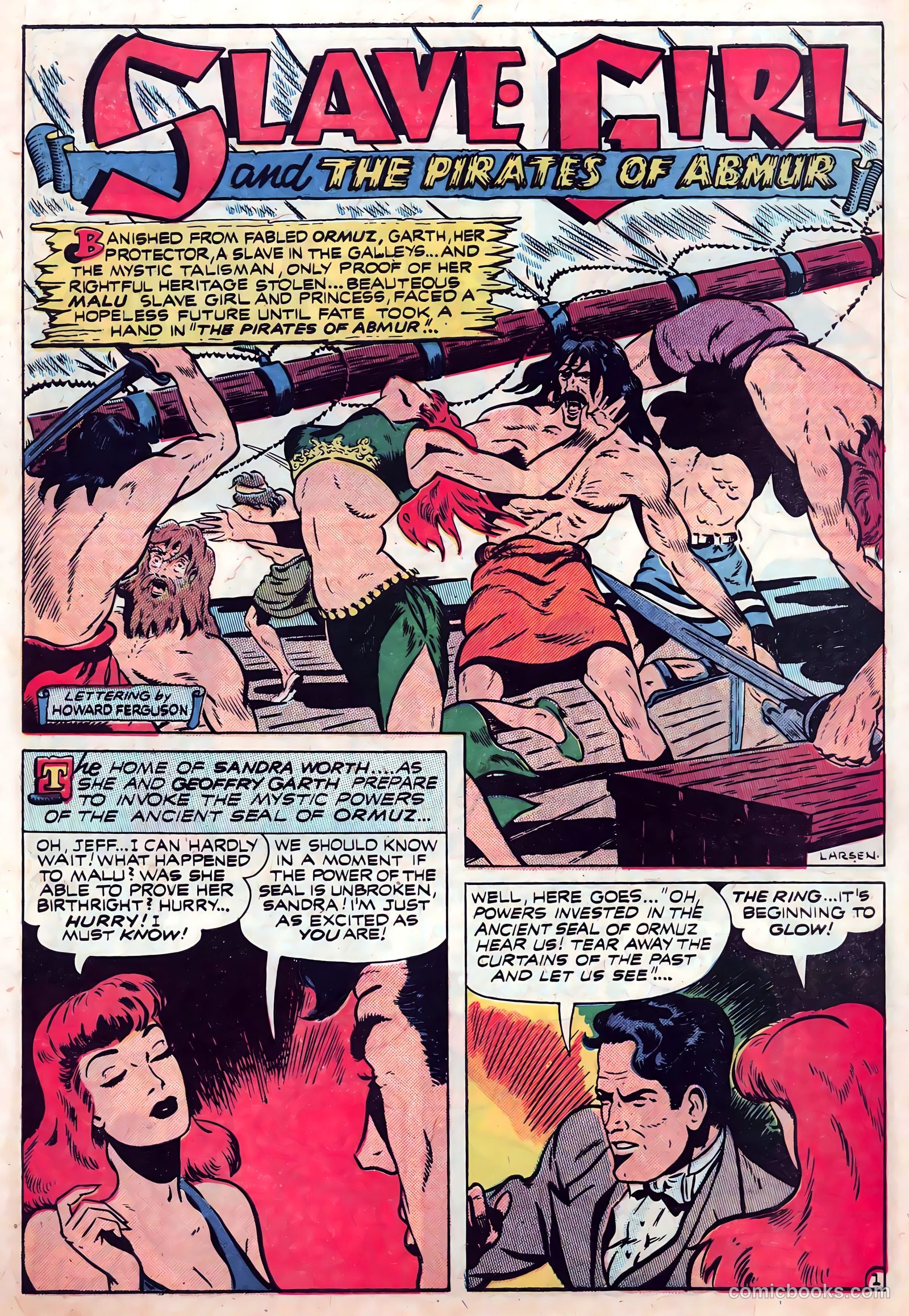 Slave Girl Comics #2 (1949) — page 3 of 52