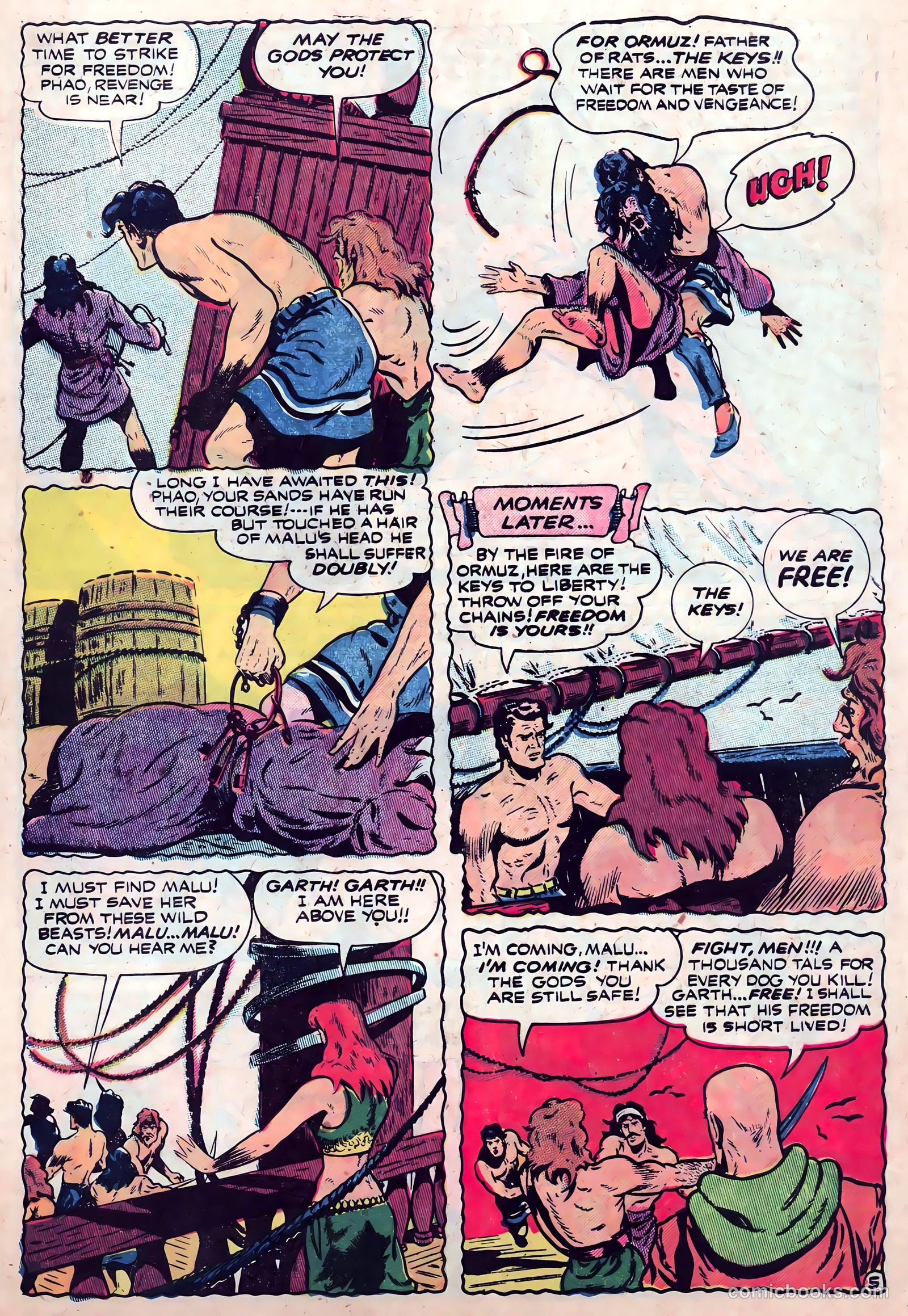 Slave Girl Comics #2 (1949) — page 7 of 52