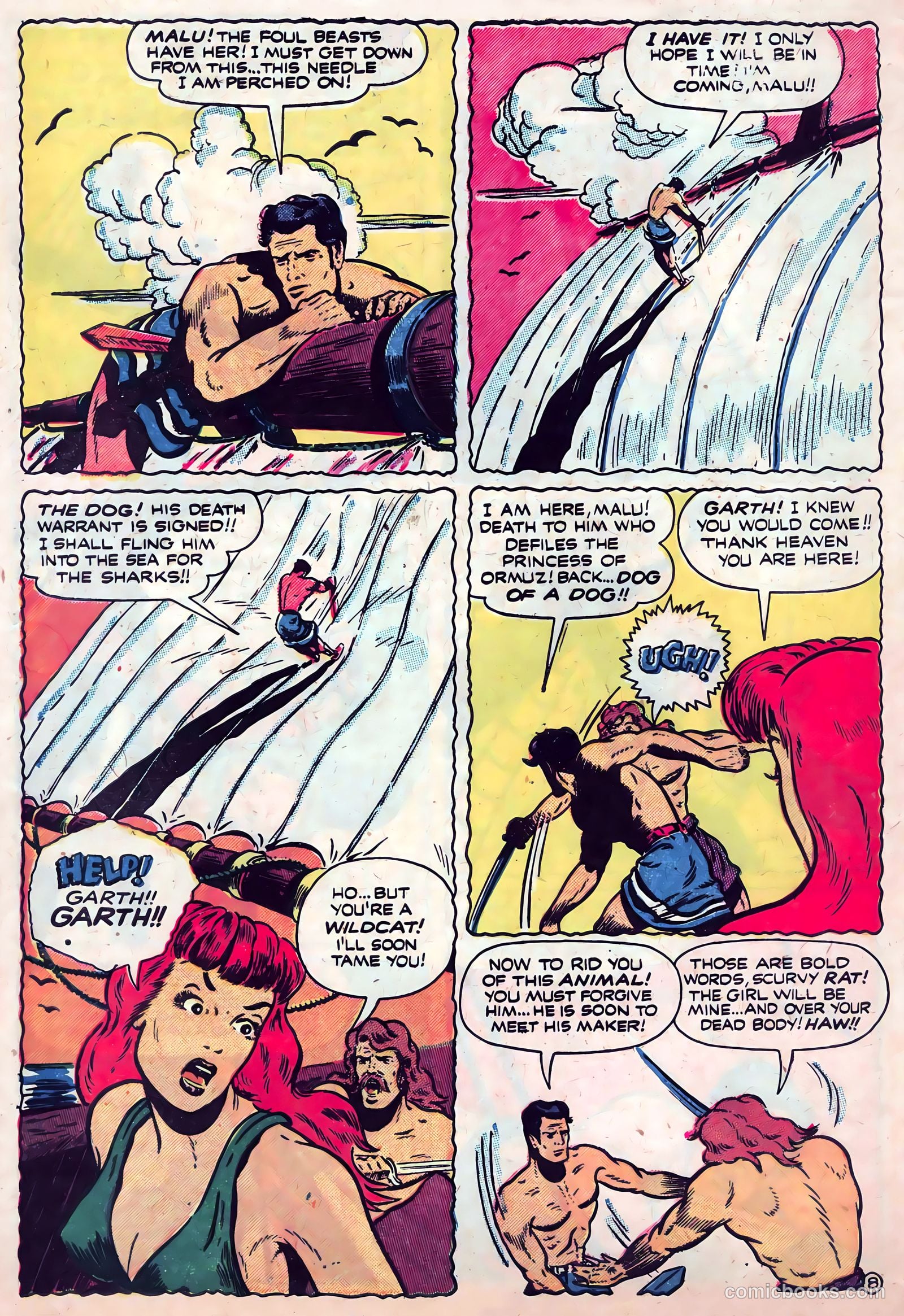 Slave Girl Comics #2 (1949) — page 10 of 52