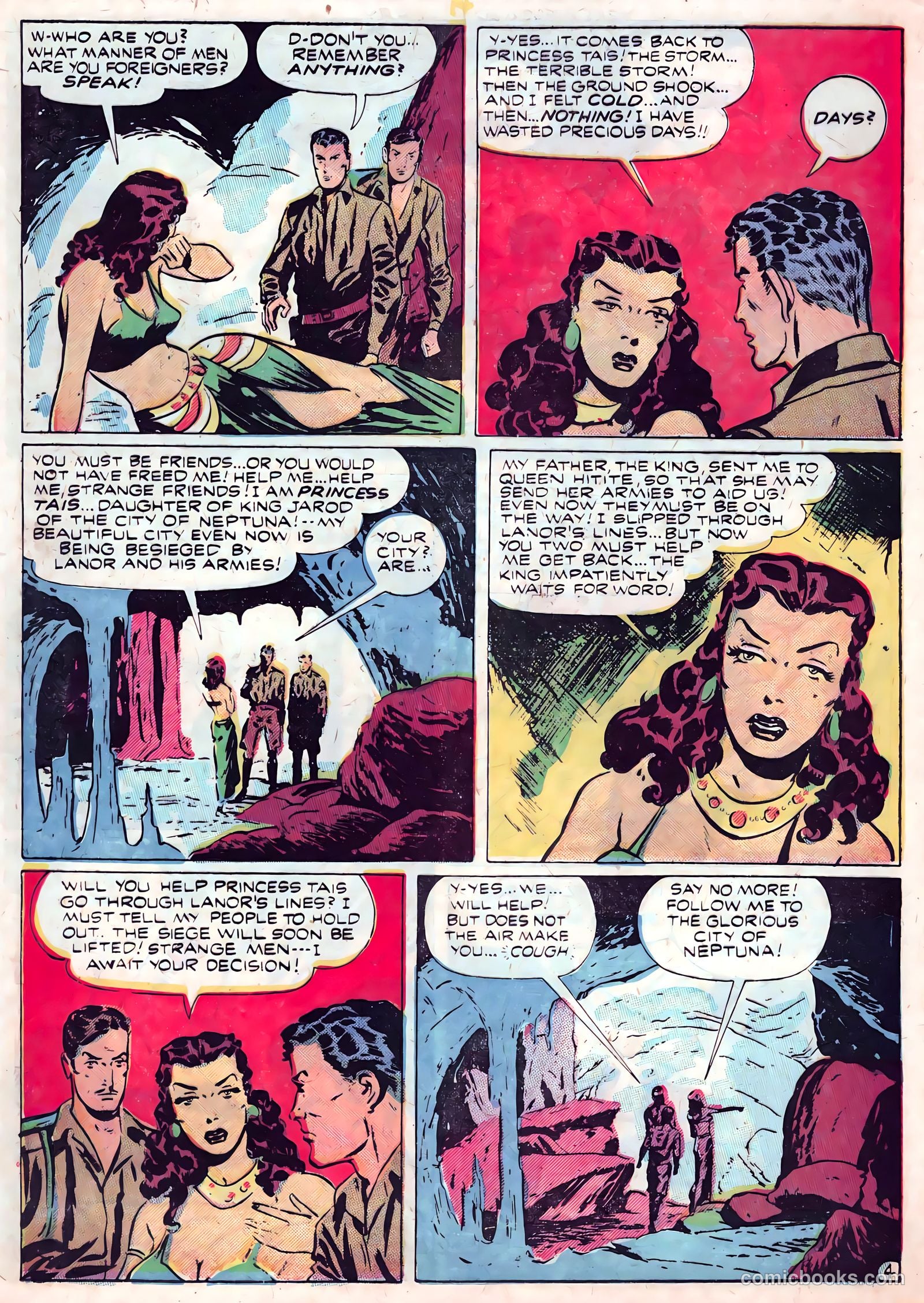 Slave Girl Comics #2 (1949) — page 16 of 52