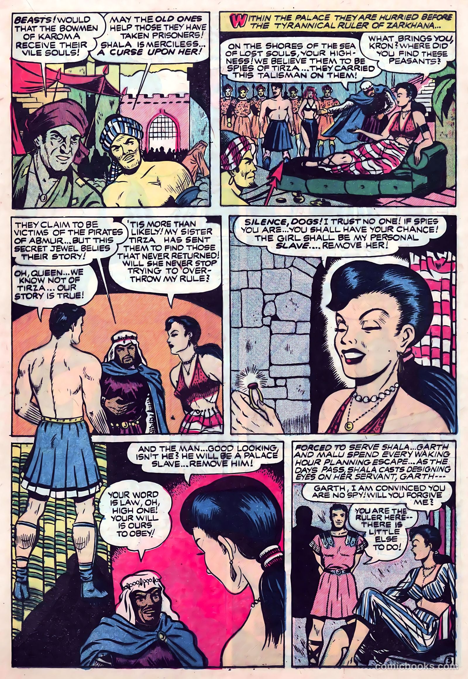 Slave Girl Comics #2 (1949) — page 21 of 52