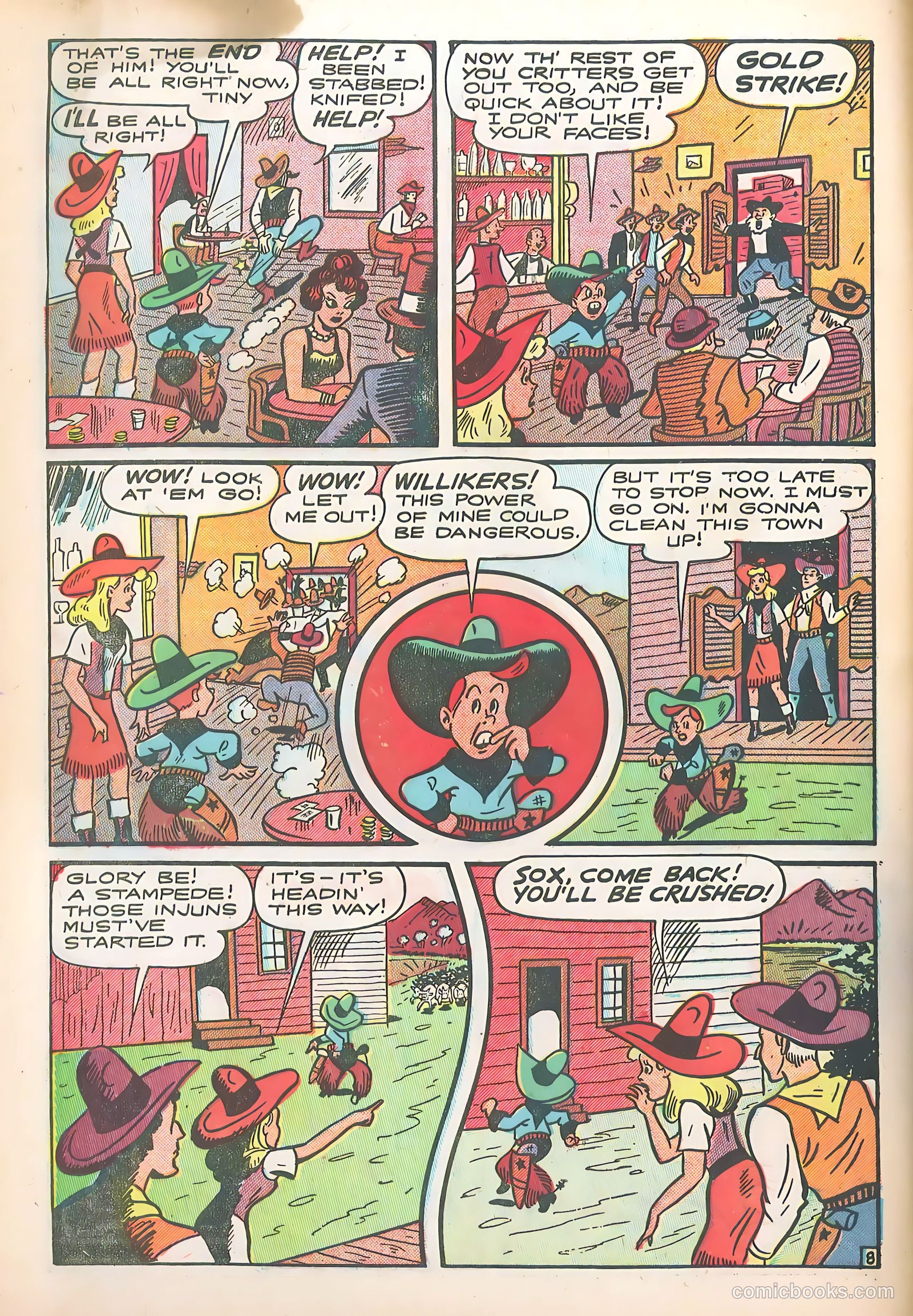 Slick #3 (1947) — page 10 of 36