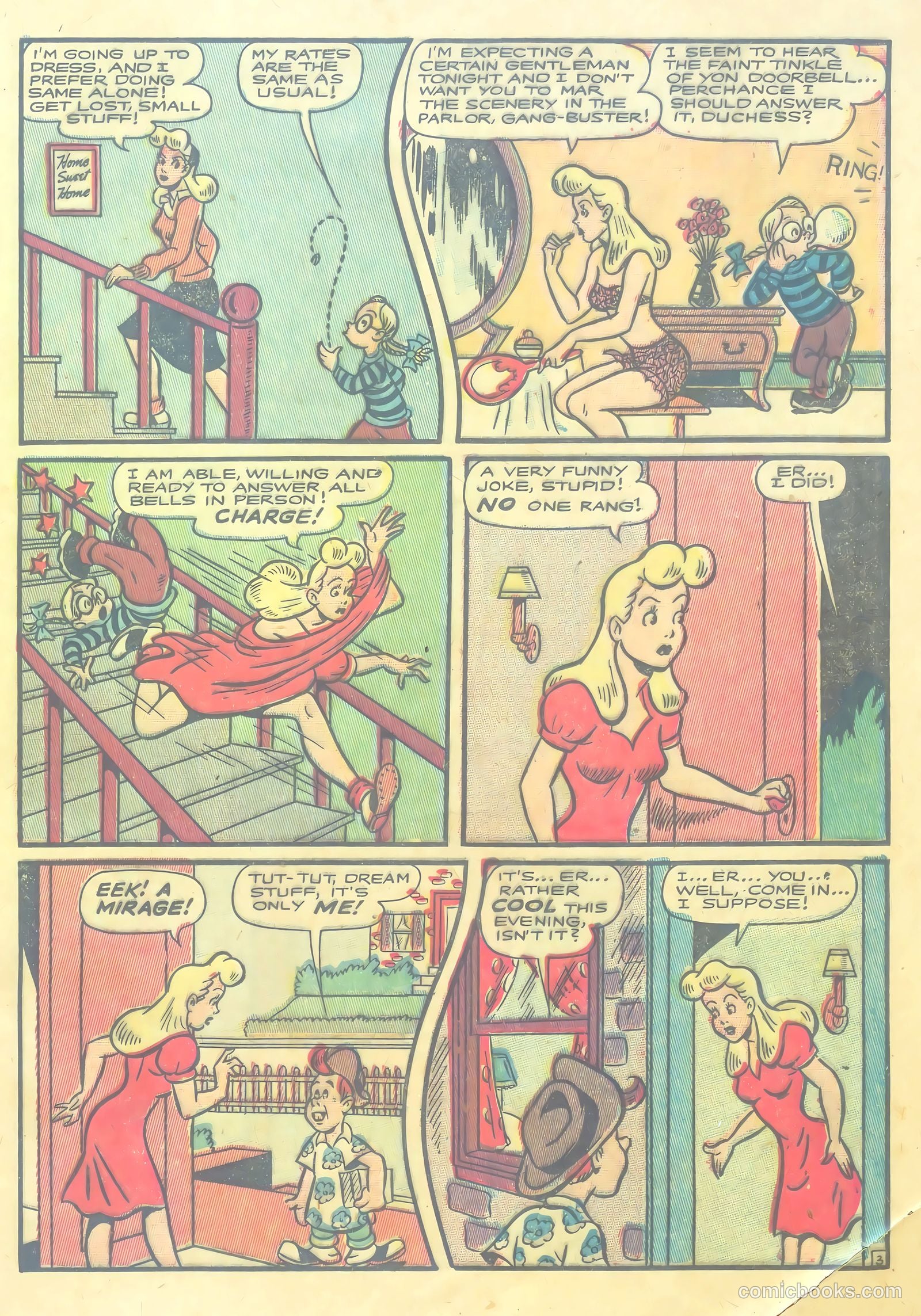 Slick Chick Comics #1 (1947) — page 5 of 36