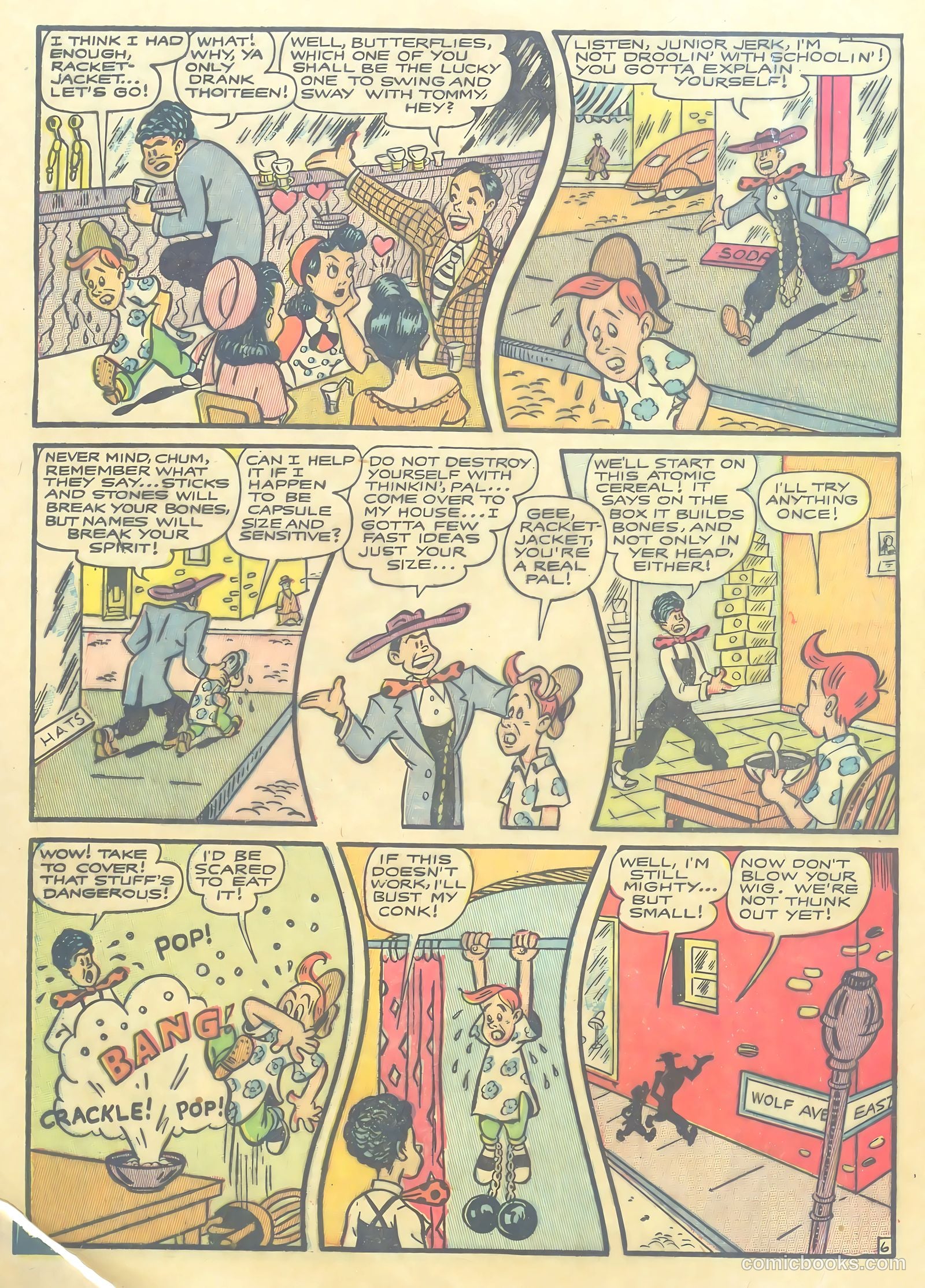 Slick Chick Comics #1 (1947) — page 8 of 36