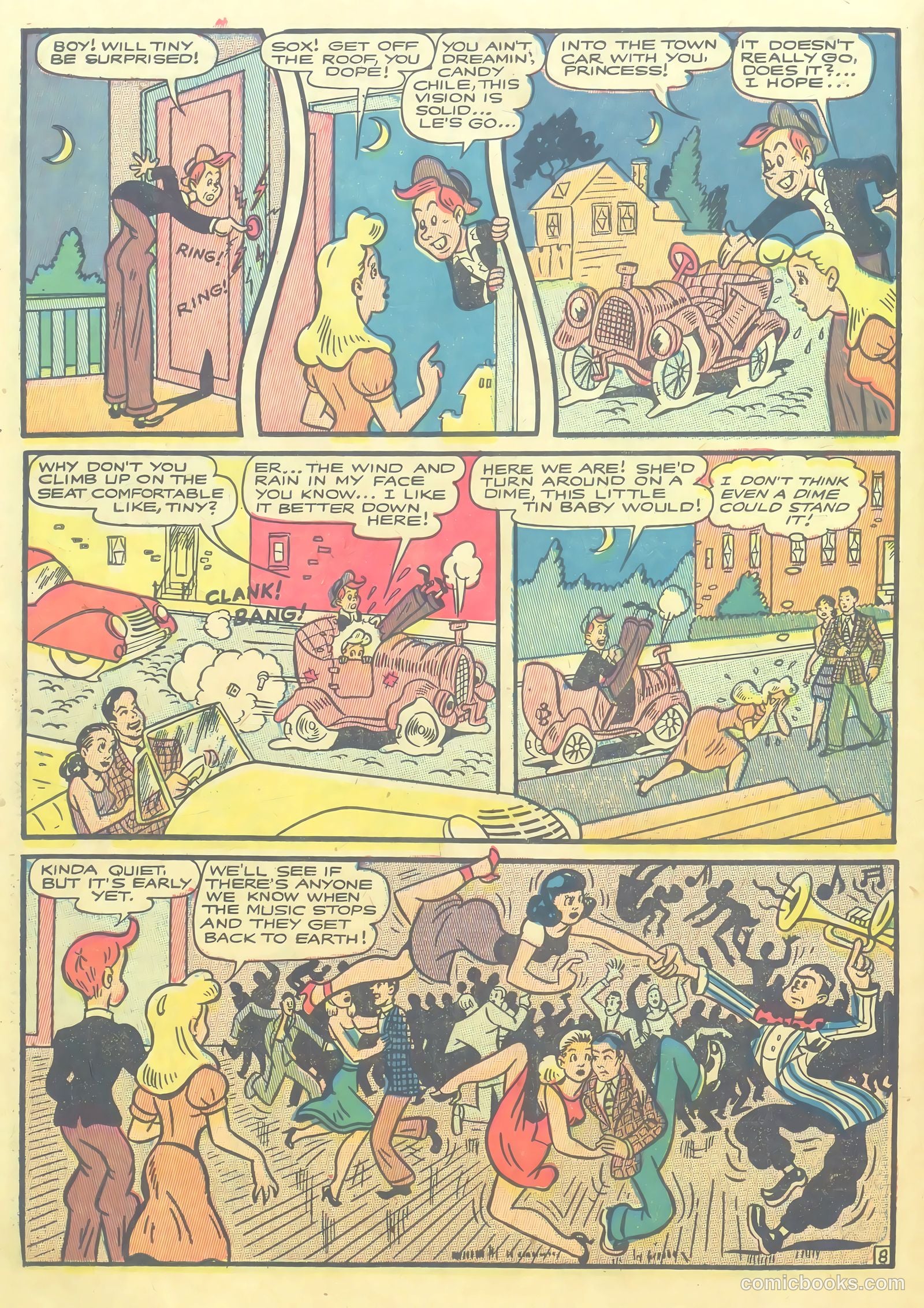 Slick Chick Comics #1 (1947) — page 10 of 36
