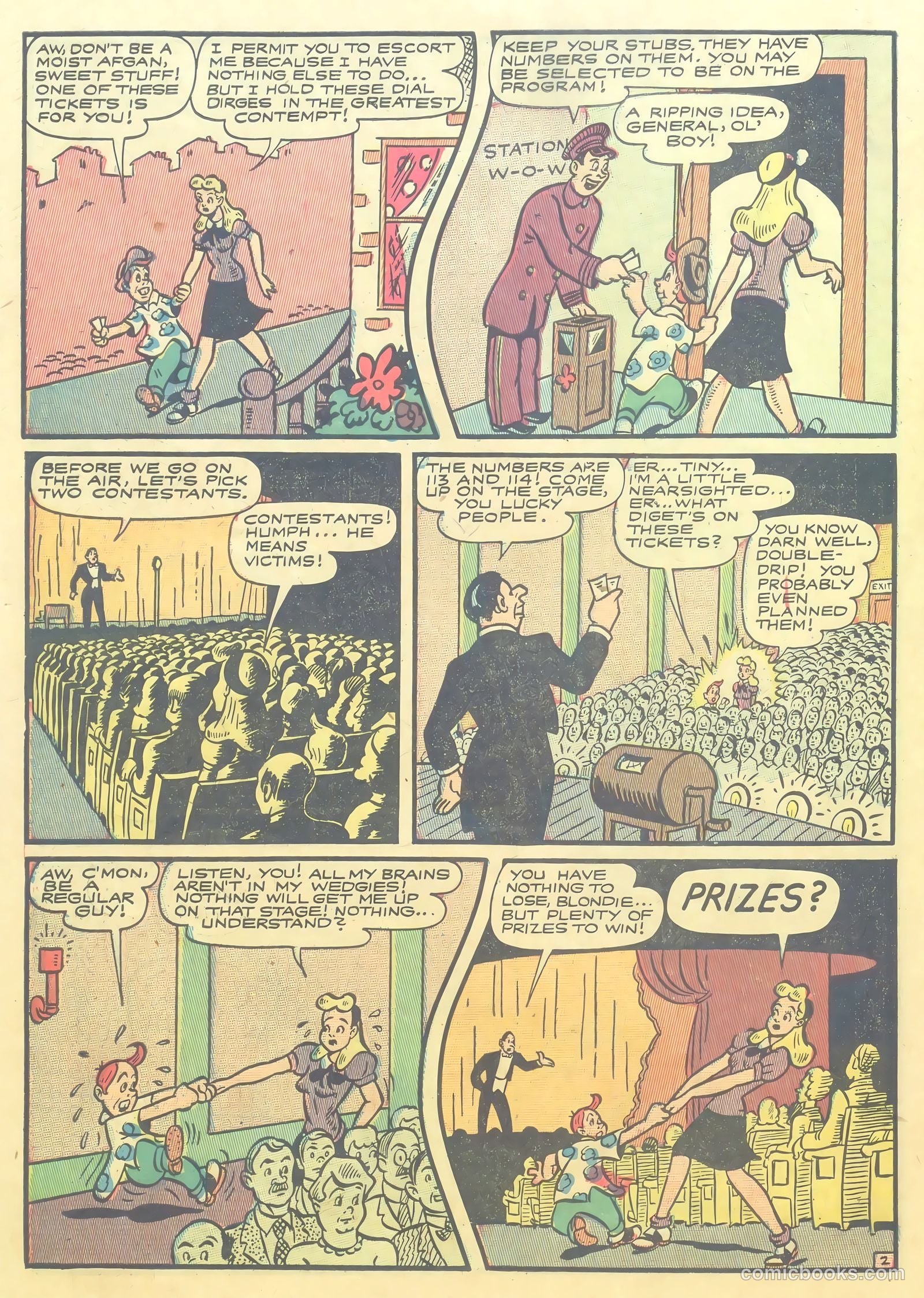 Slick Chick Comics #1 (1947) — page 14 of 36