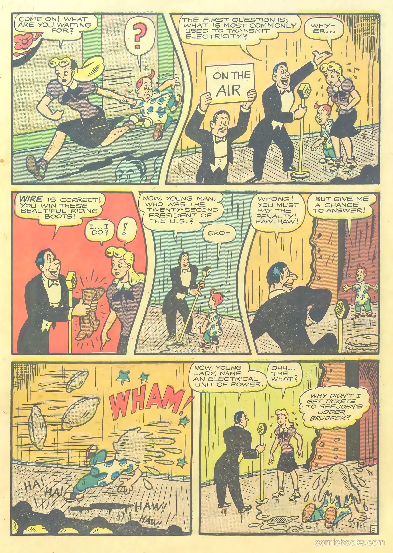 Slick Chick Comics #1 (1947) — page 15 of 36