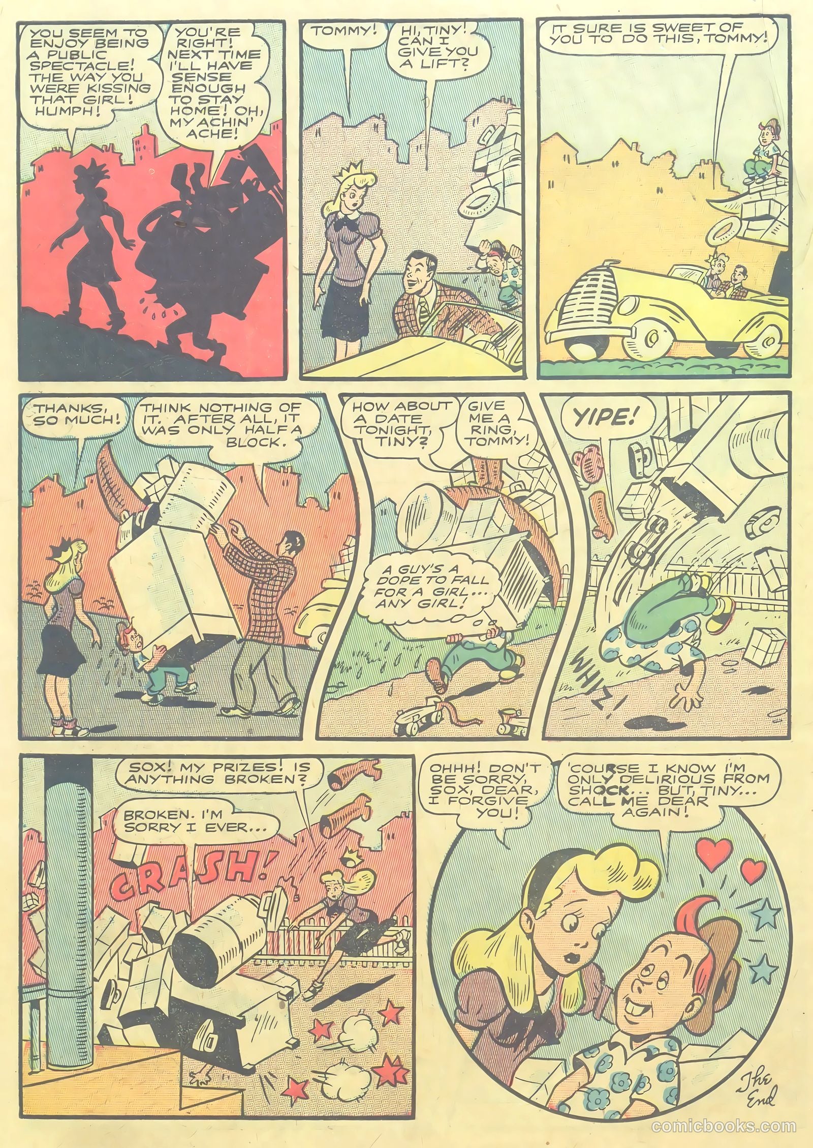 Slick Chick Comics #1 (1947) — page 18 of 36