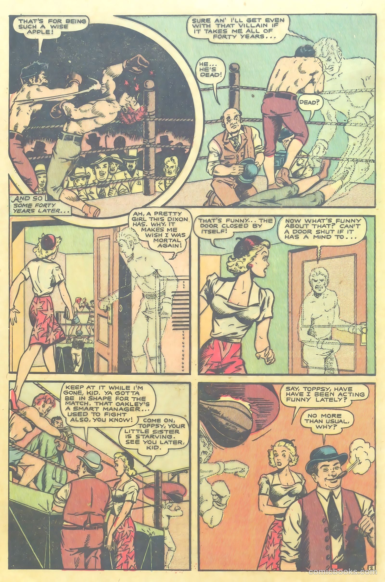 Slick Chick Comics #1 (1947) — page 20 of 36
