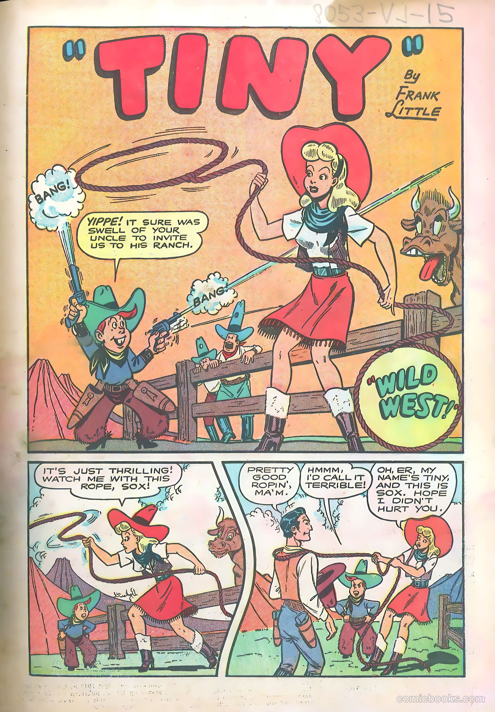 Slick Chick Comics #3 (1947) — page 3 of 36