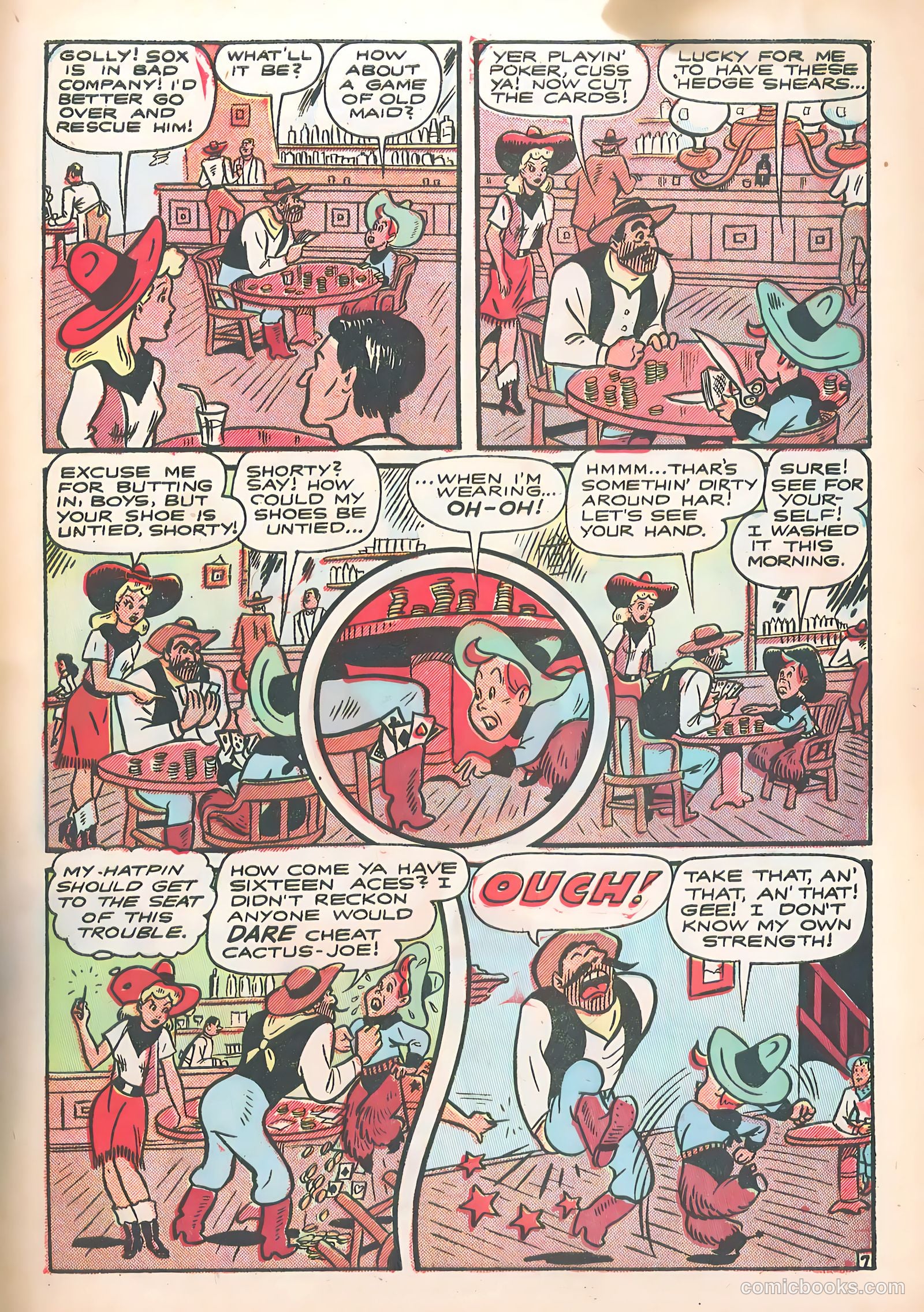 Slick Chick Comics #3 (1947) — page 9 of 36