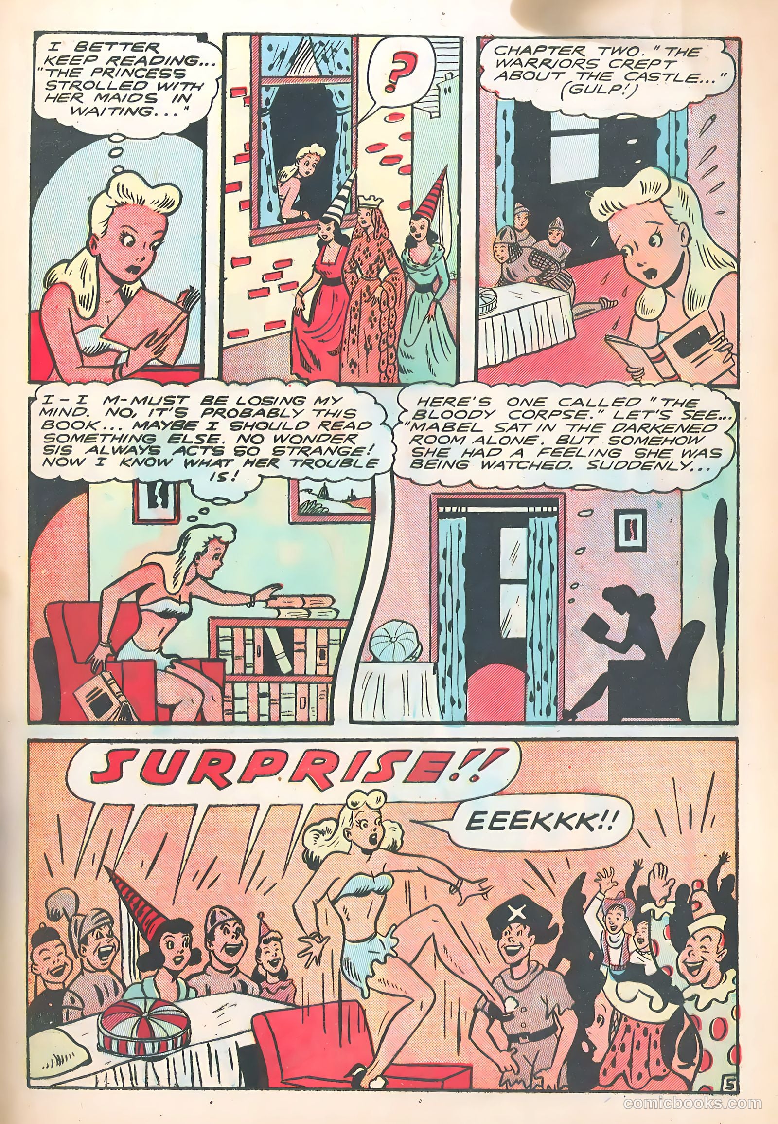 Slick Chick Comics #3 (1947) — page 17 of 36