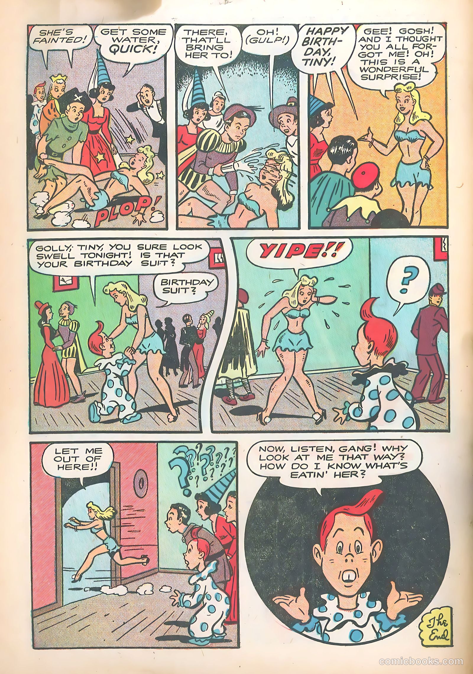 Slick Chick Comics #3 (1947) — page 18 of 36