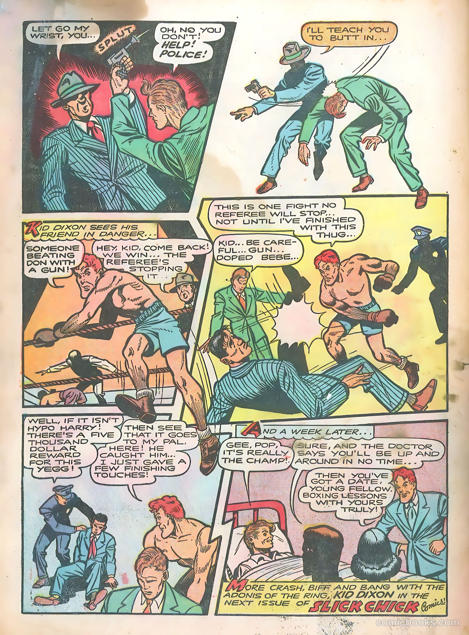Slick Chick Comics #3 (1947) — page 34 of 36