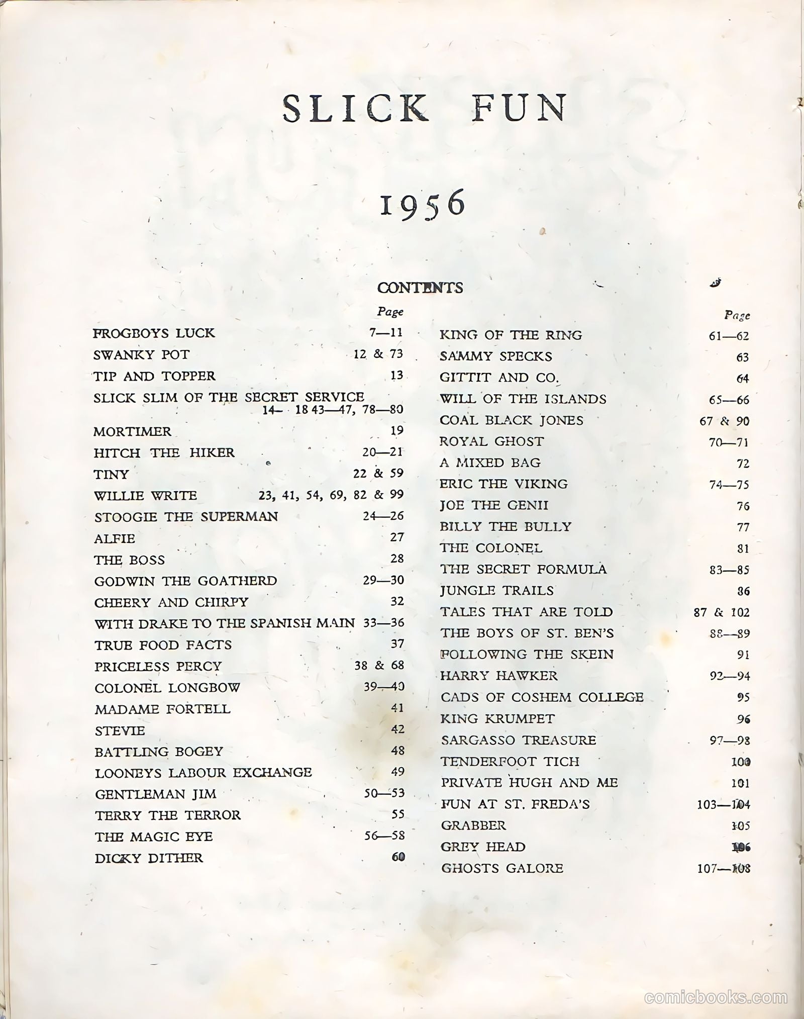 Slick Fun Album #1956 — page 5 of 108