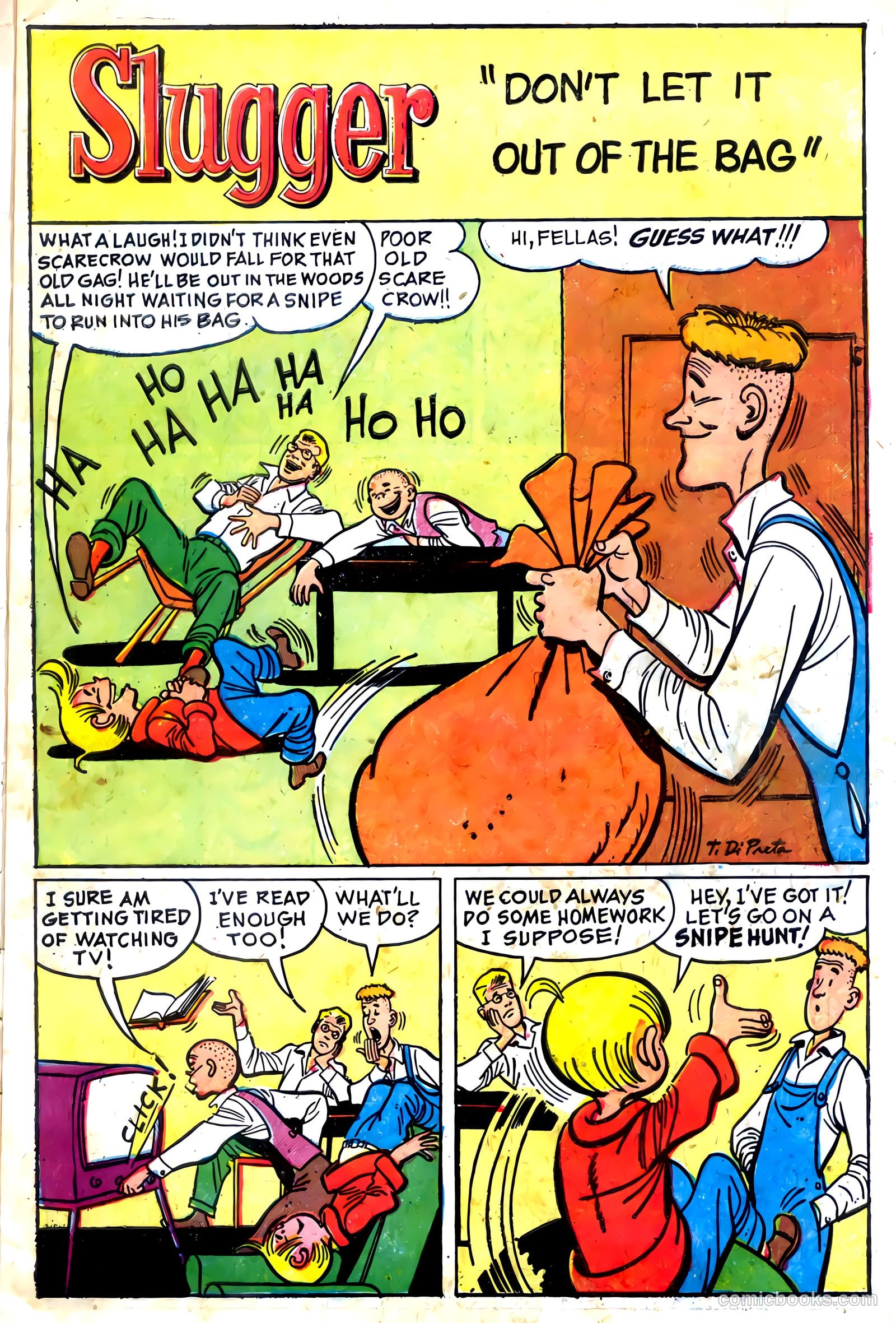 Slugger #1 (1956) — page 3 of 36