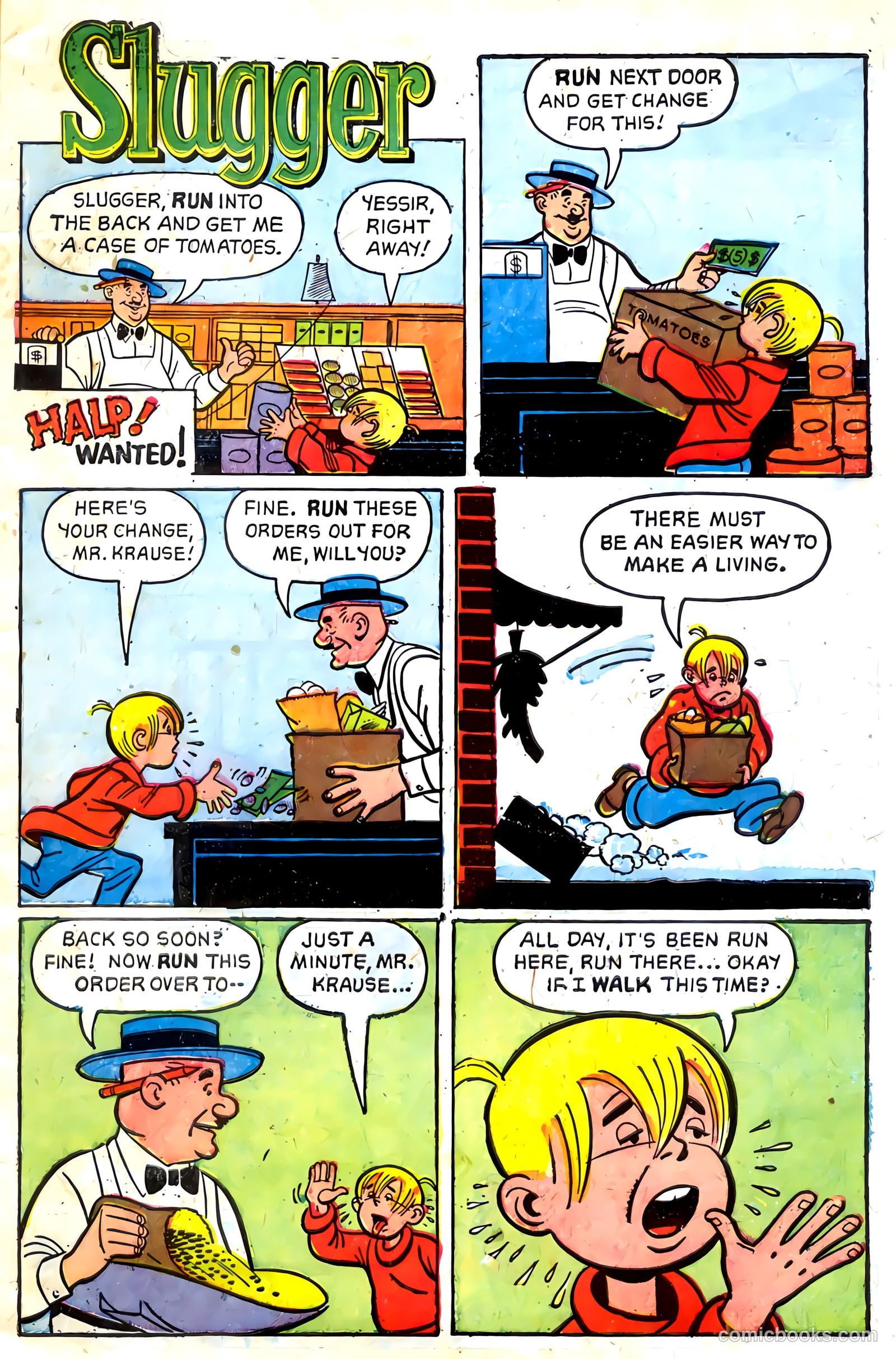 Slugger #1 (1956) — page 7 of 36