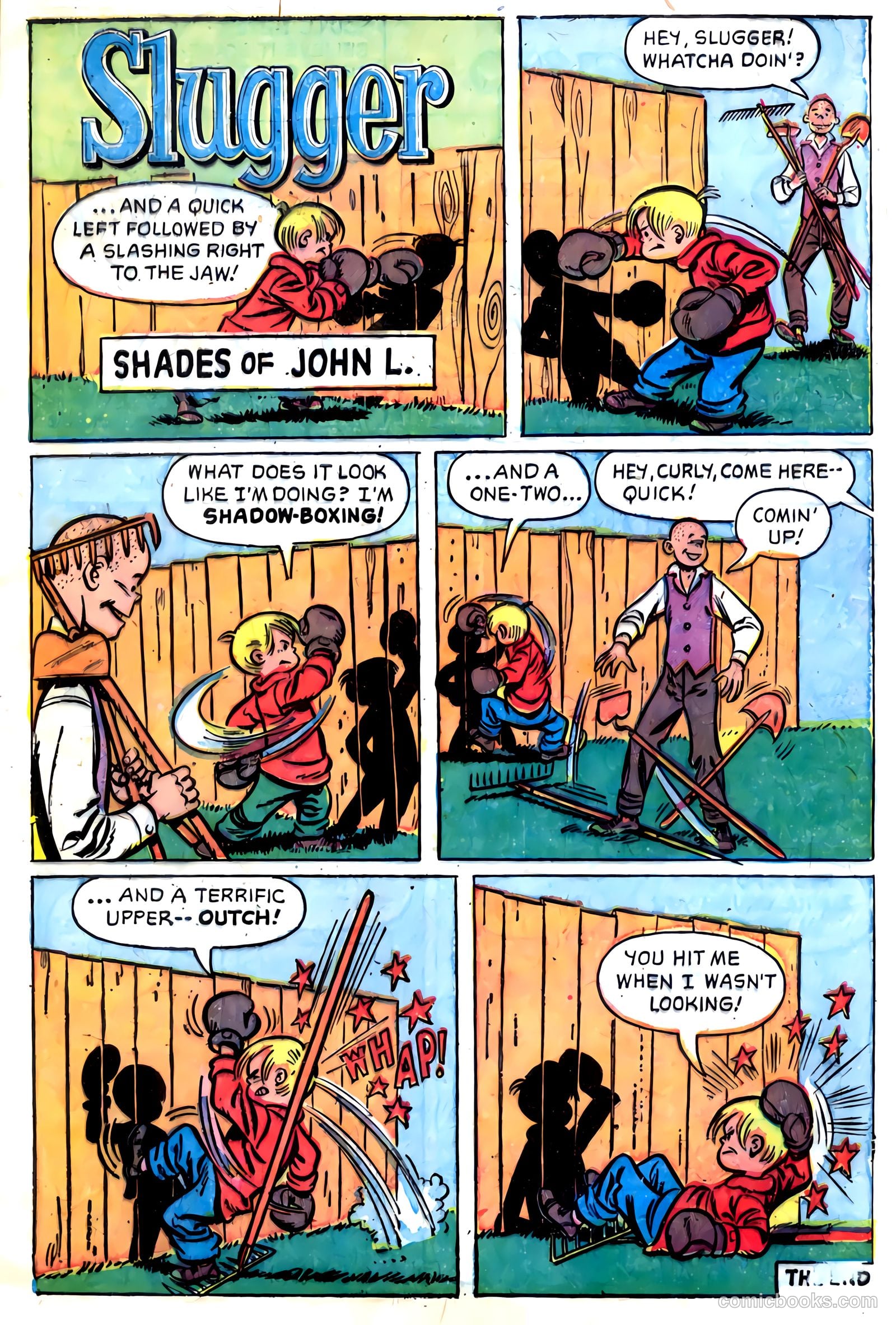 Slugger #1 (1956) — page 9 of 36