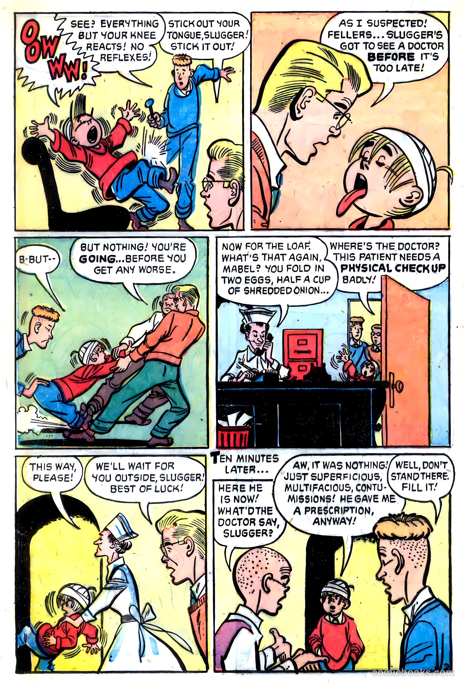 Slugger #1 (1956) — page 16 of 36