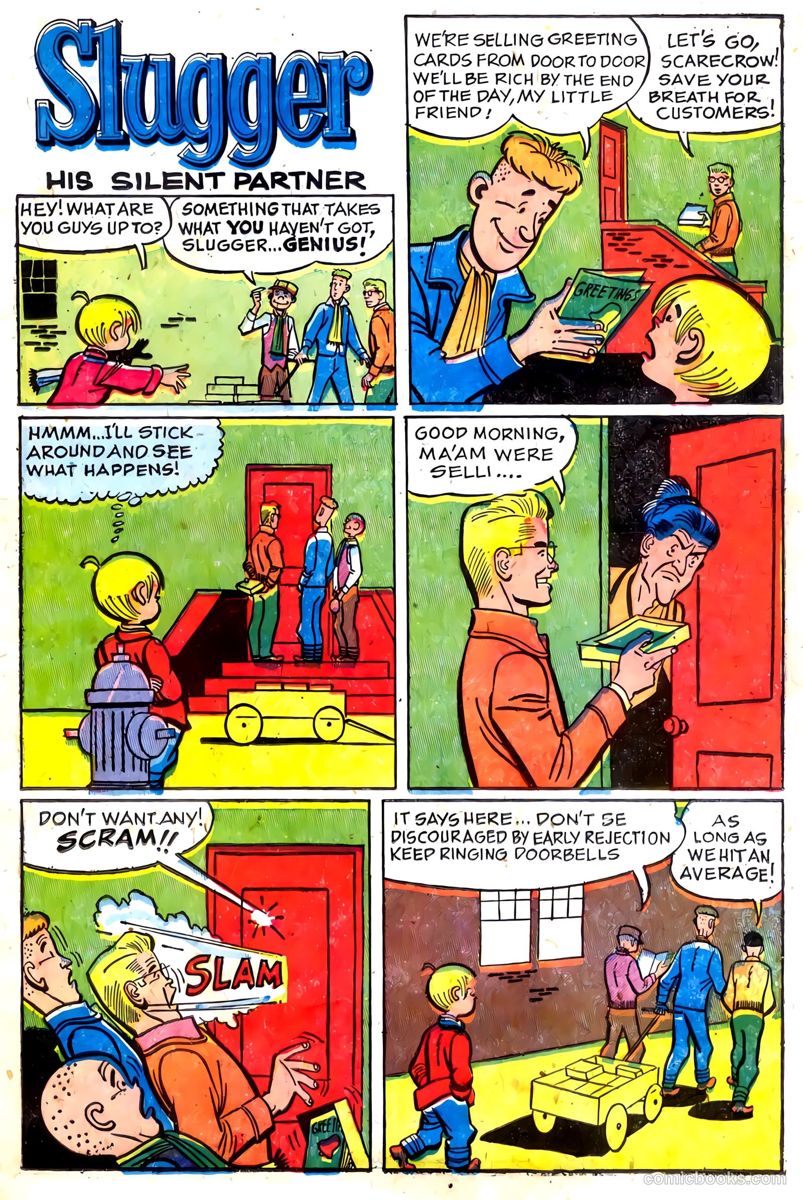 Slugger #1 (1956) — page 23 of 36