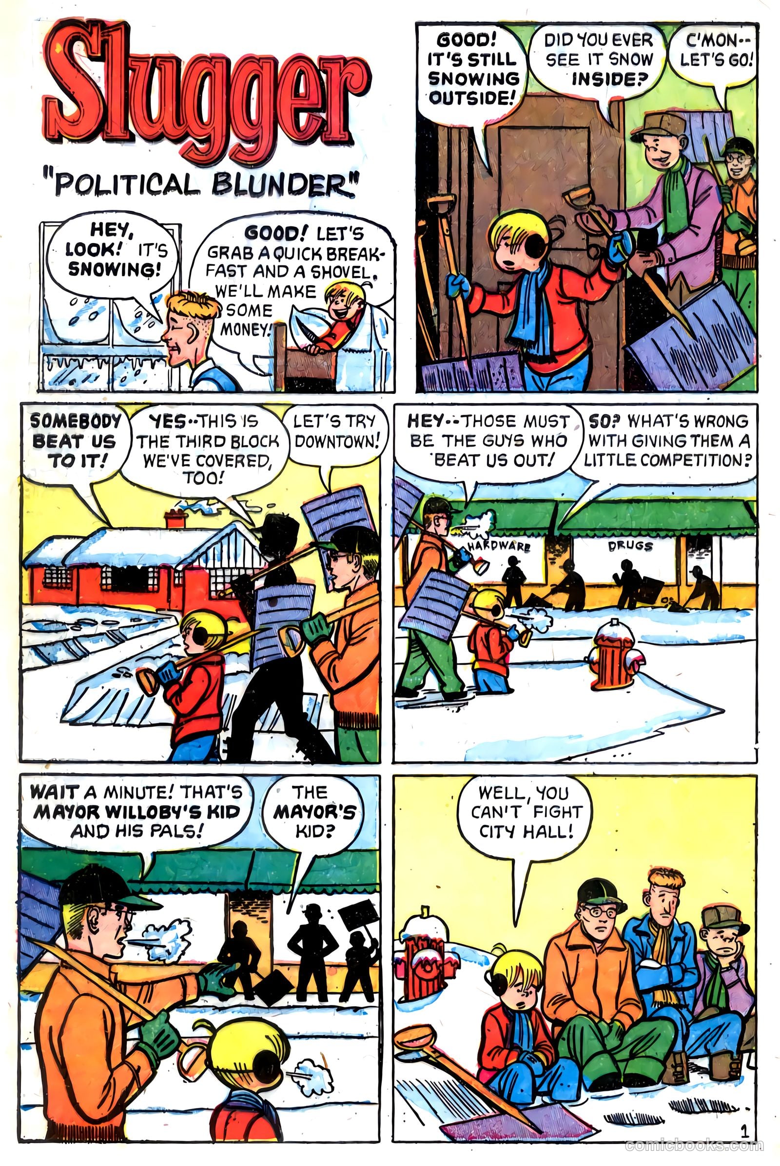 Slugger #1 (1956) — page 28 of 36