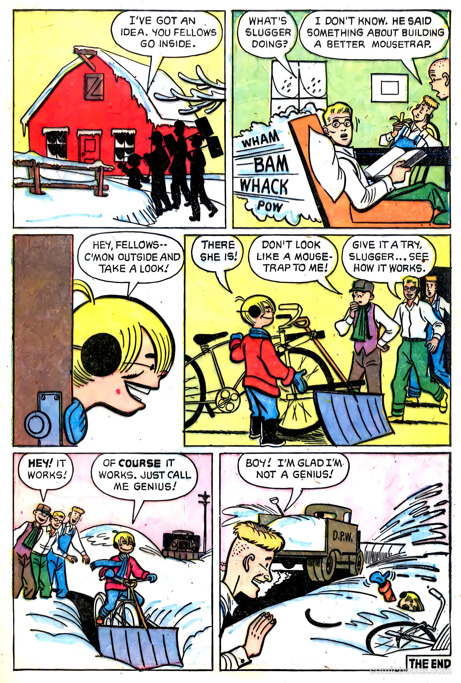 Slugger #1 (1956) — page 29 of 36