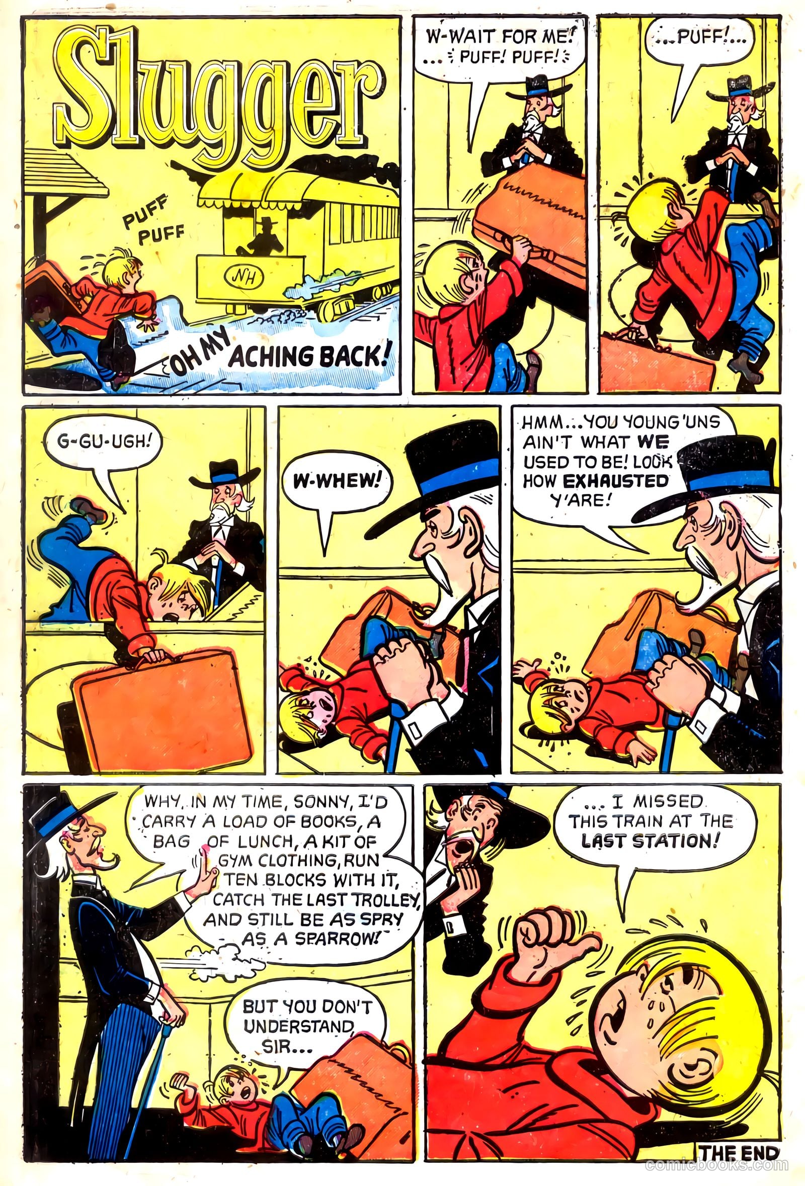 Slugger #1 (1956) — page 30 of 36