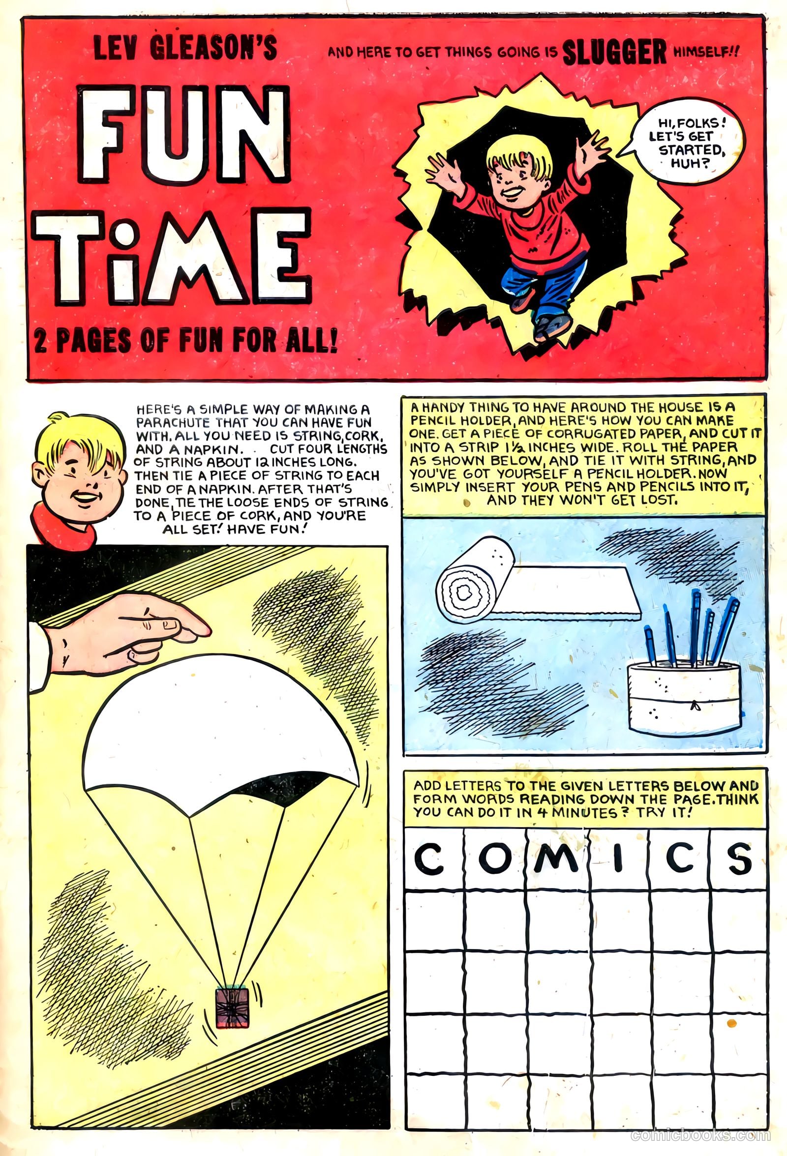 Slugger #1 (1956) — page 31 of 36