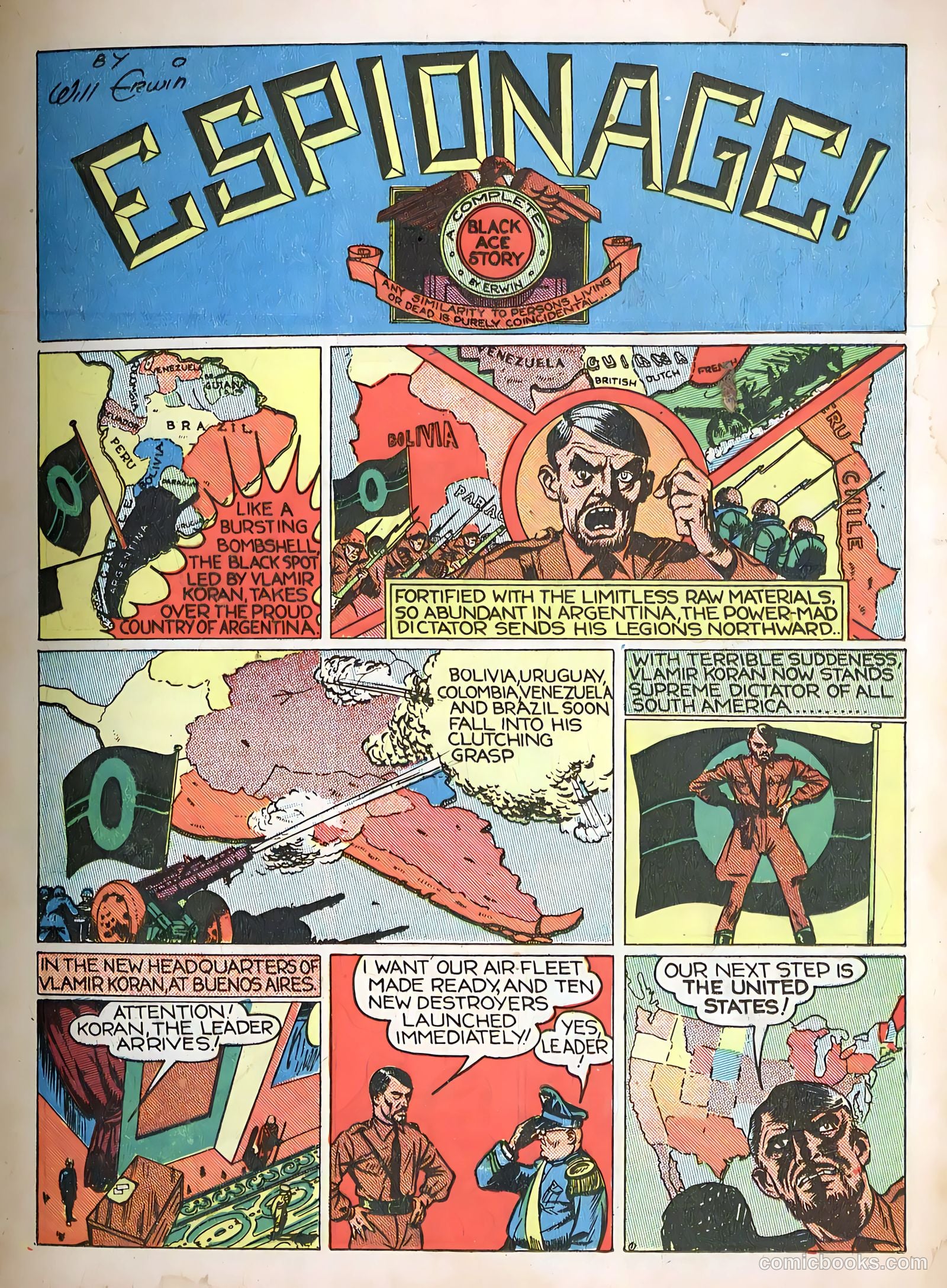 Smash Comics #1 (1939) — page 3 of 68