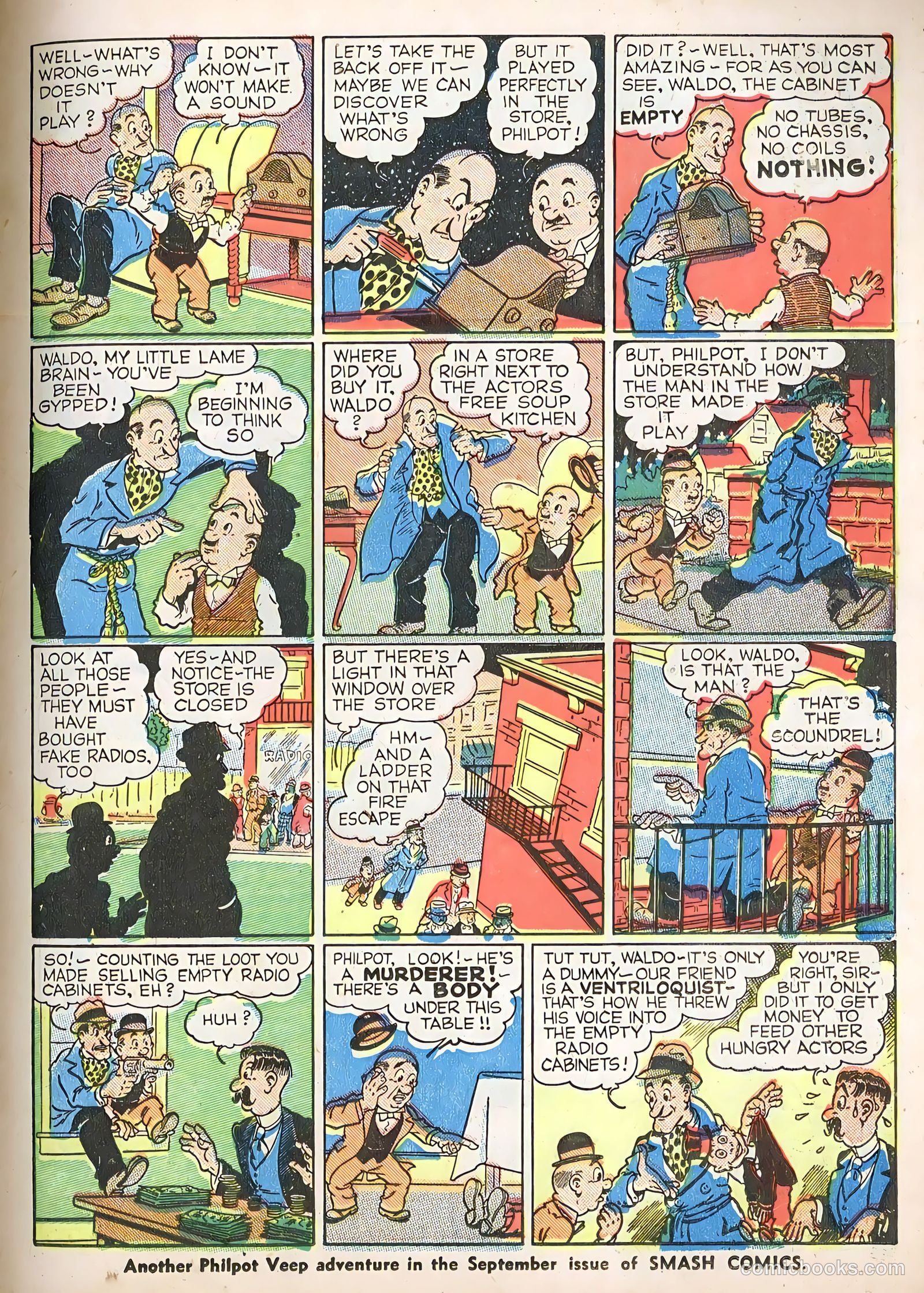 Smash Comics #1 (1939) — page 13 of 68