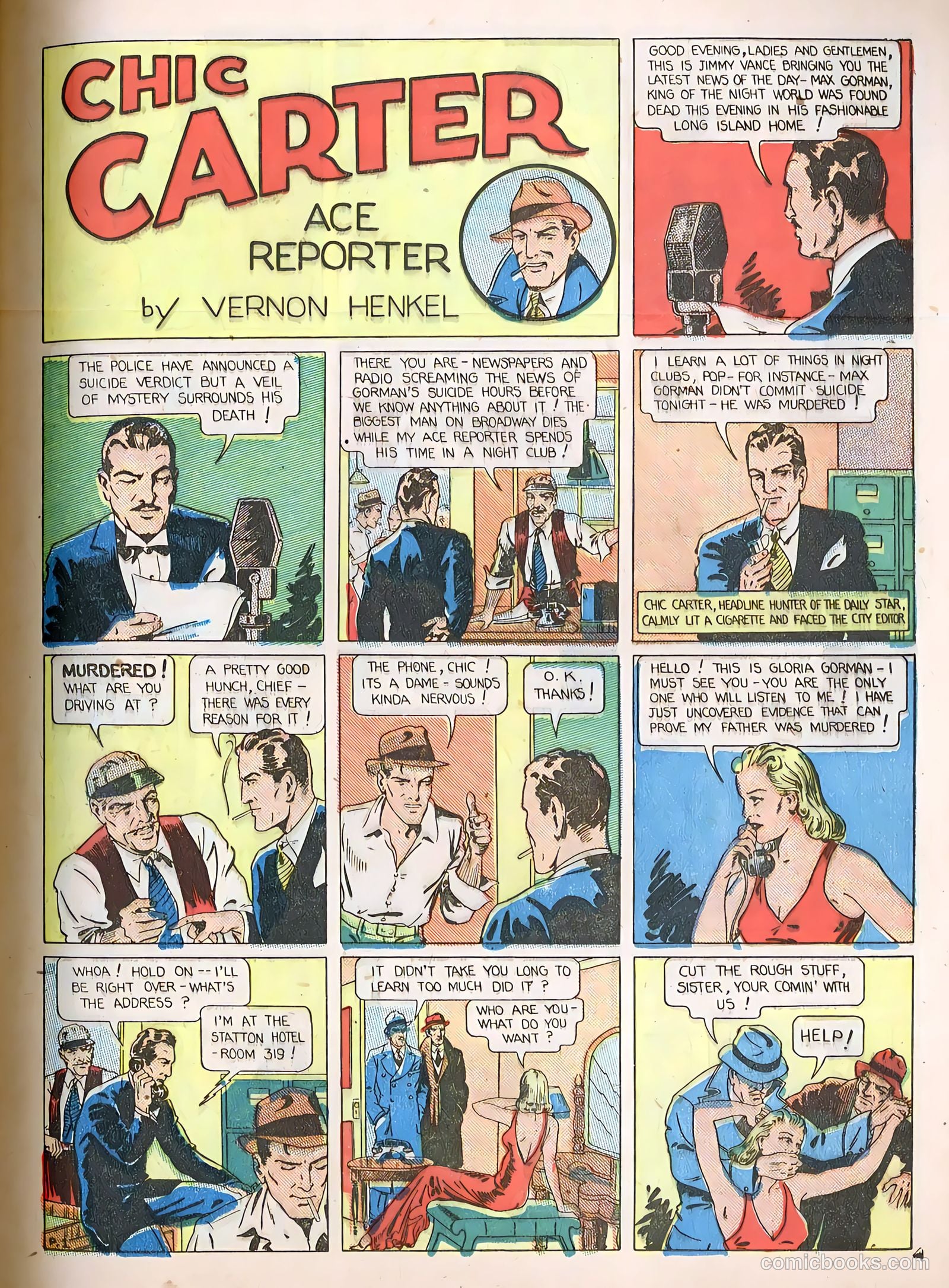 Smash Comics #1 (1939) — page 15 of 68