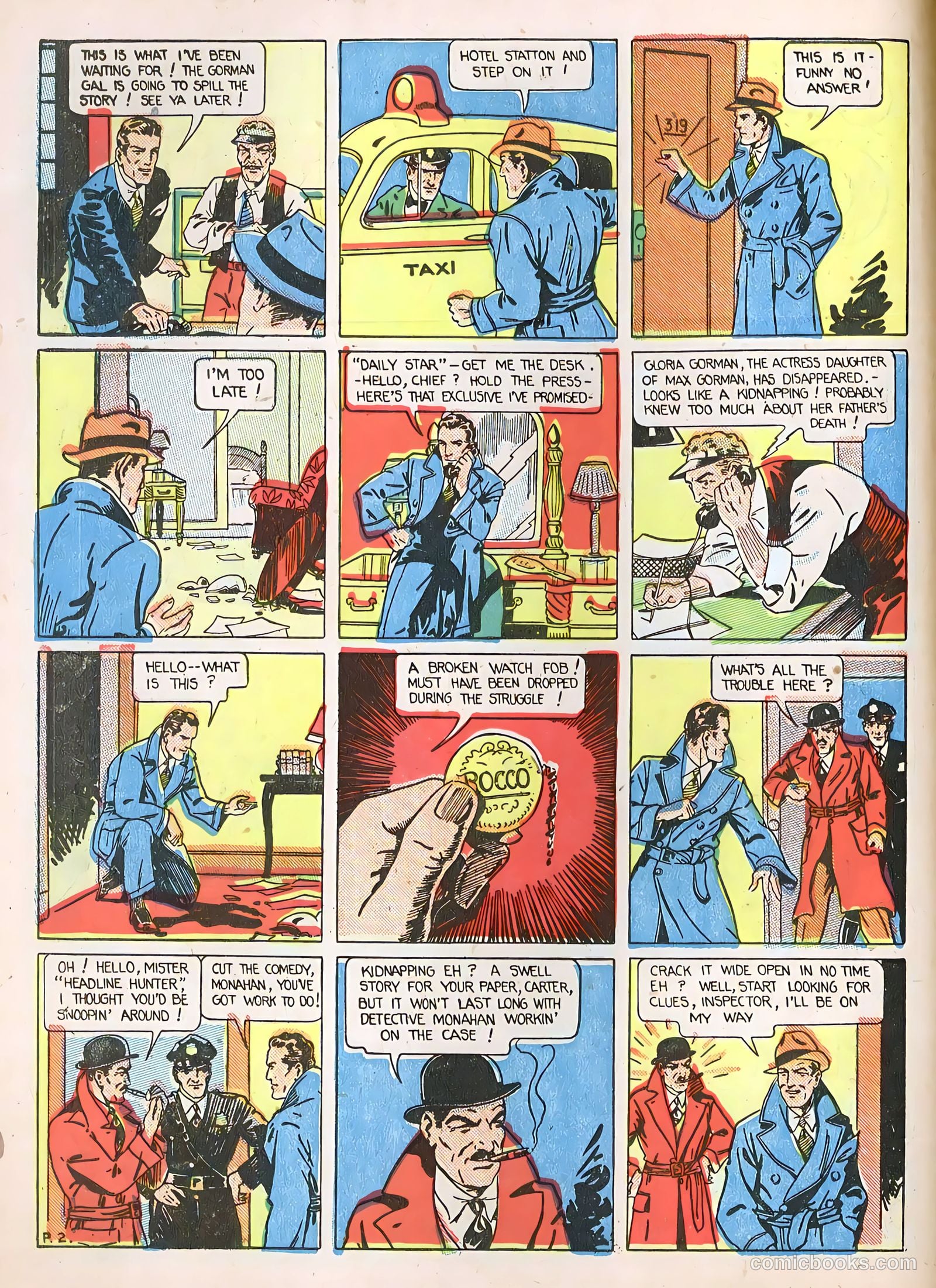 Smash Comics #1 (1939) — page 16 of 68