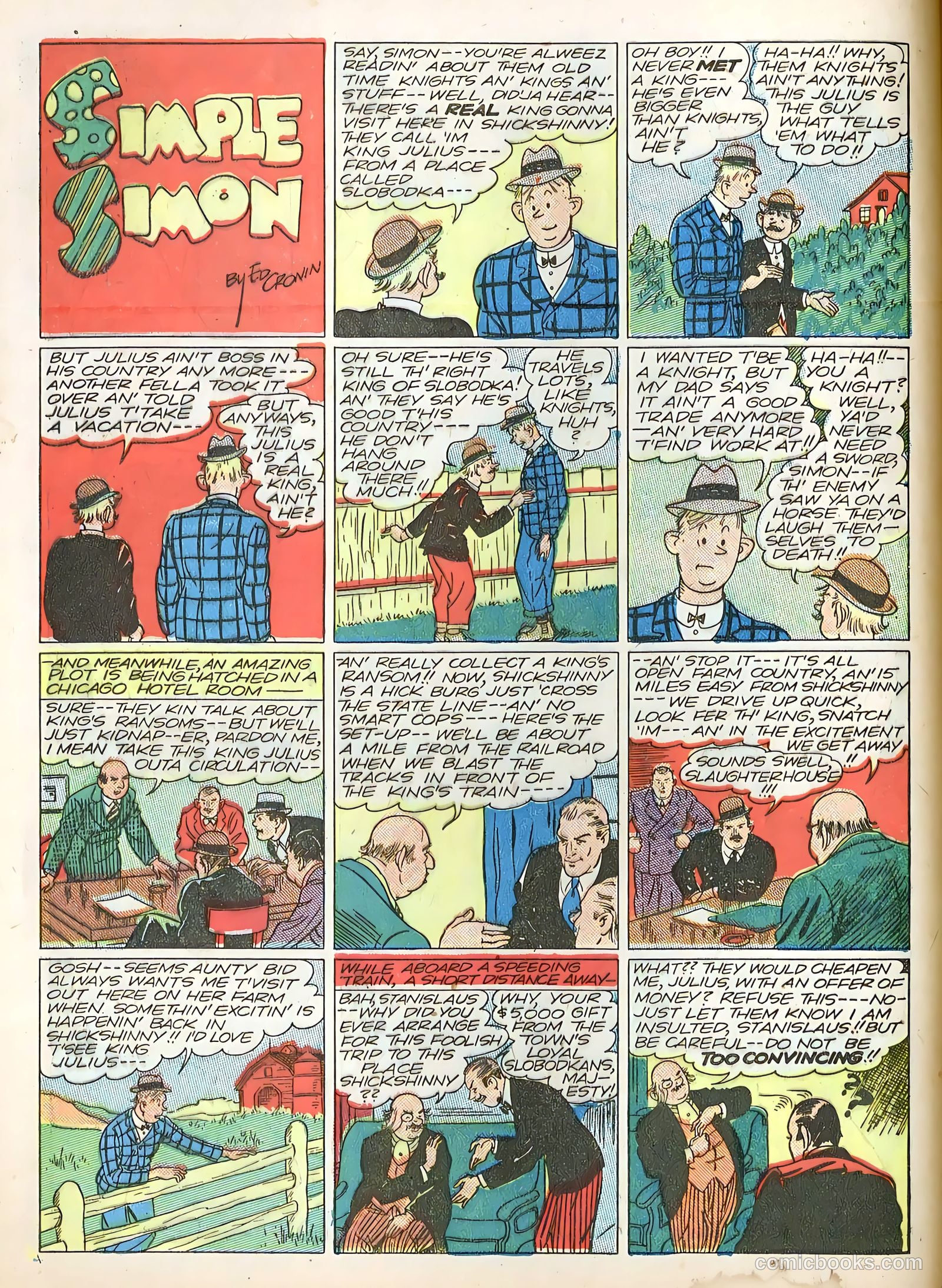 Smash Comics #1 (1939) — page 22 of 68