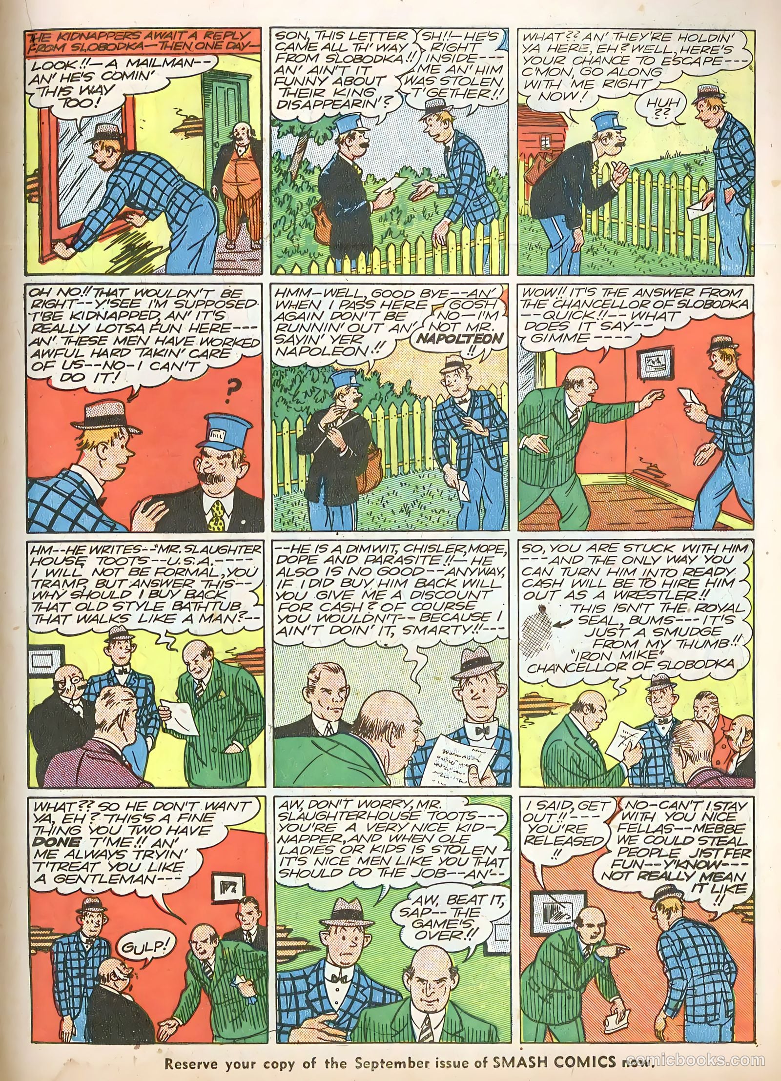 Smash Comics #1 (1939) — page 25 of 68