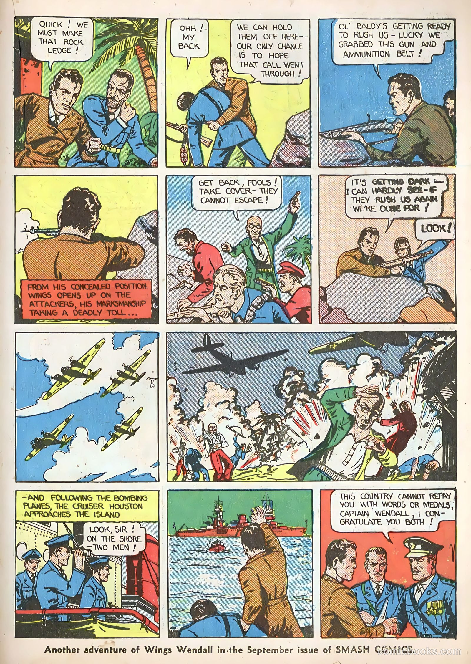 Smash Comics #1 (1939) — page 33 of 68