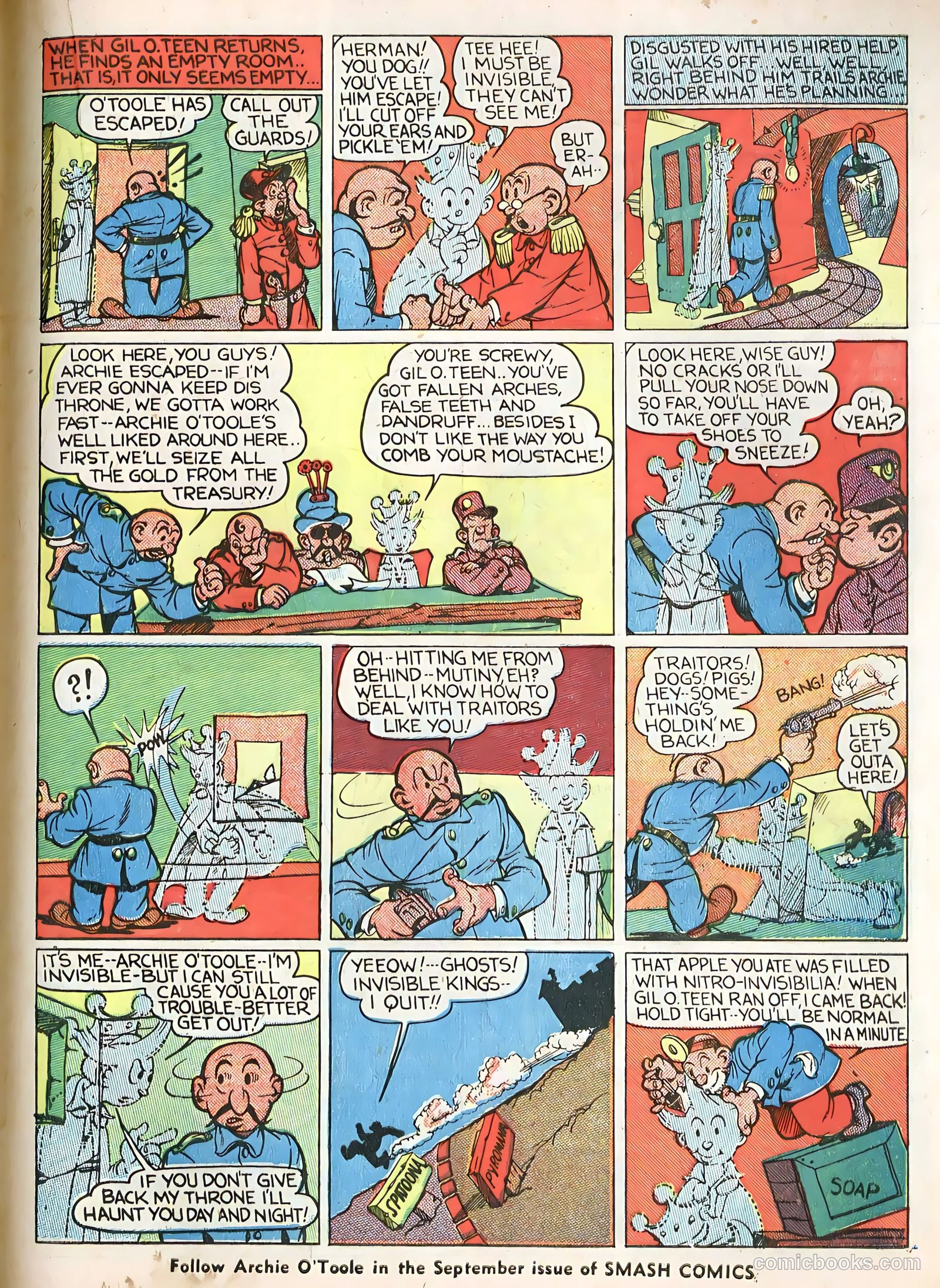 Smash Comics #1 (1939) — page 35 of 68