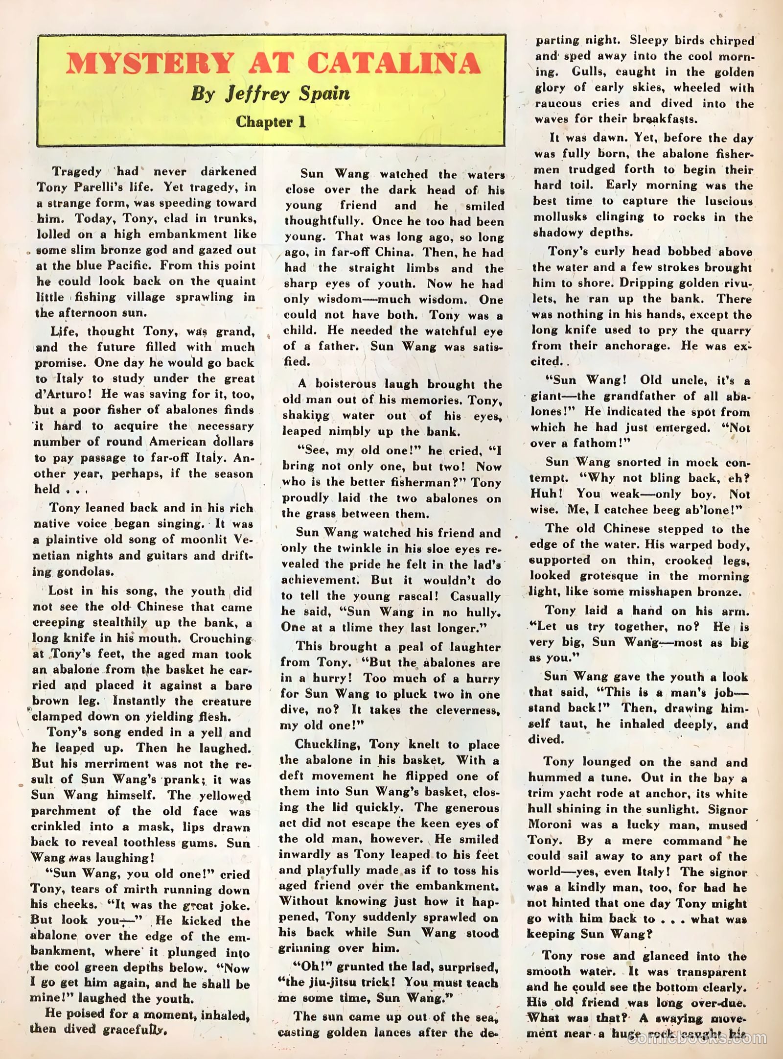 Smash Comics #1 (1939) — page 50 of 68