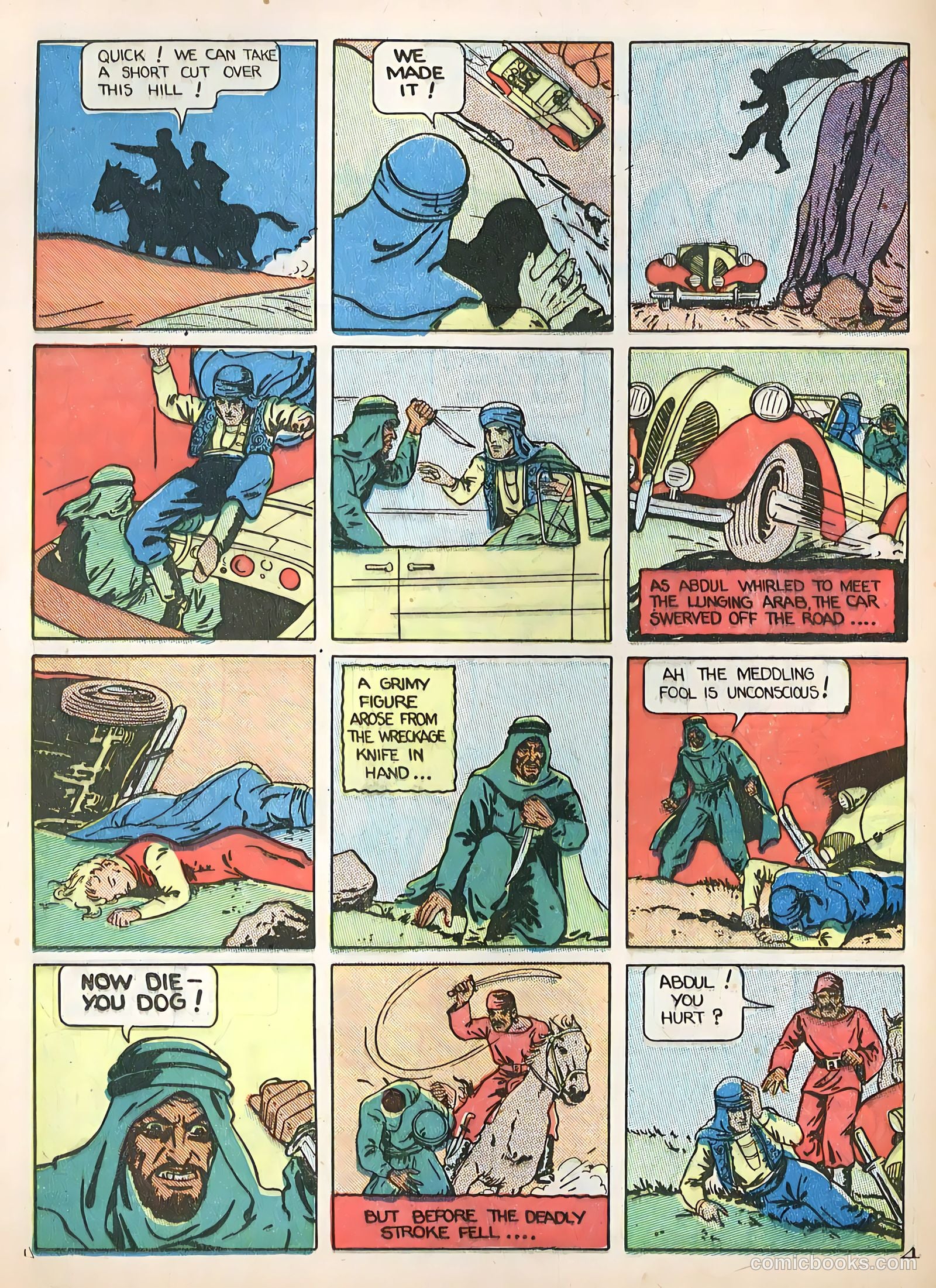 Smash Comics #1 (1939) — page 54 of 68