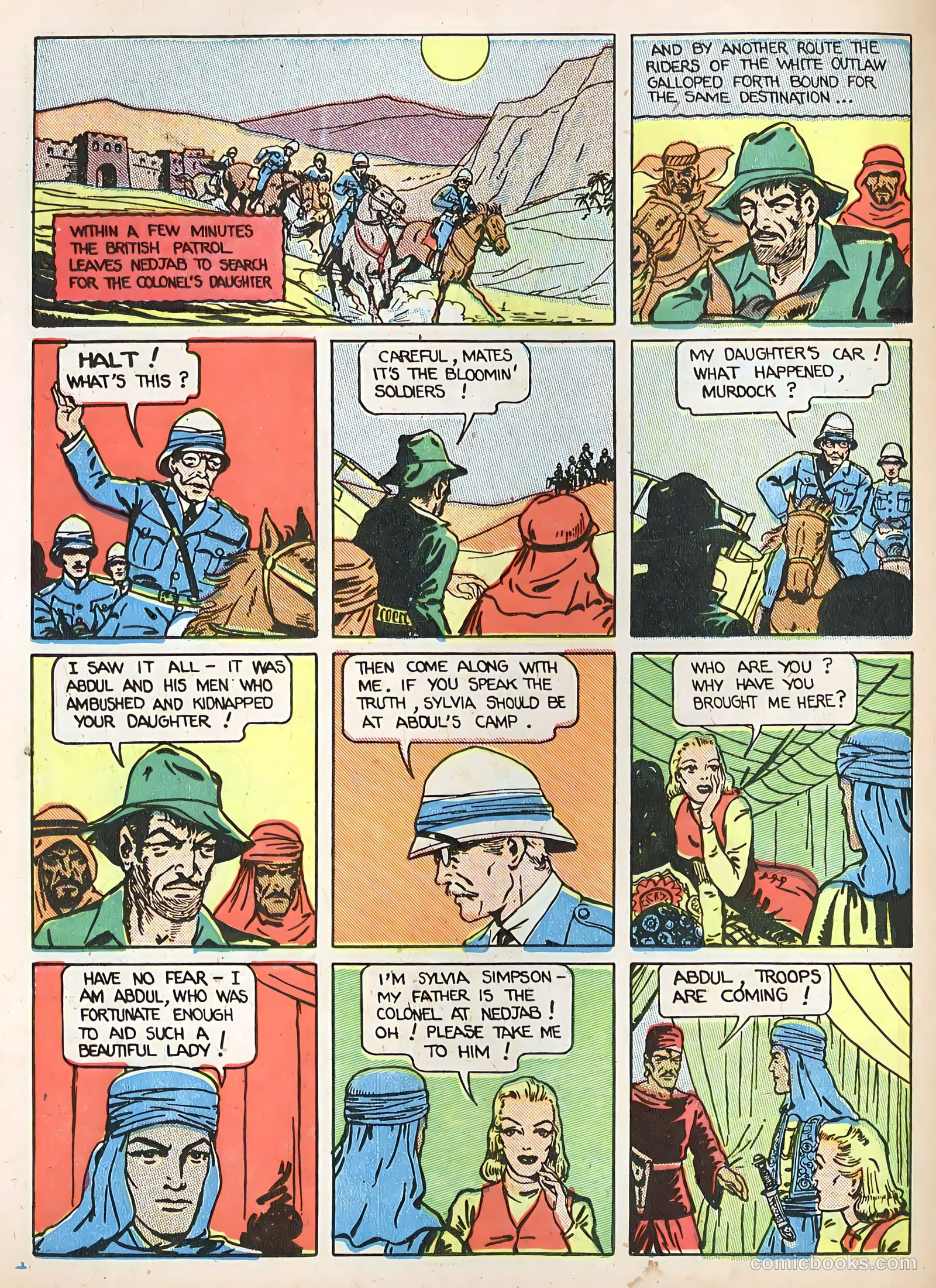 Smash Comics #1 (1939) — page 56 of 68
