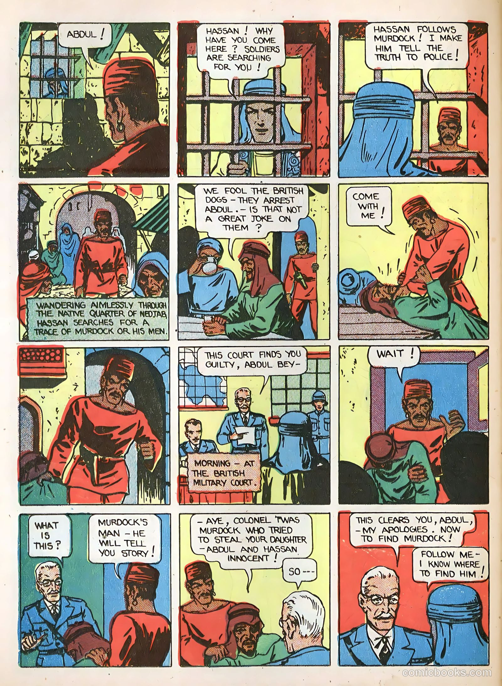 Smash Comics #1 (1939) — page 58 of 68