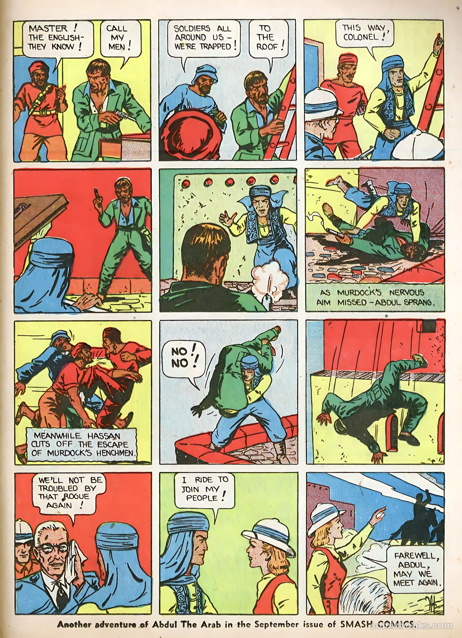 Smash Comics #1 (1939) — page 59 of 68