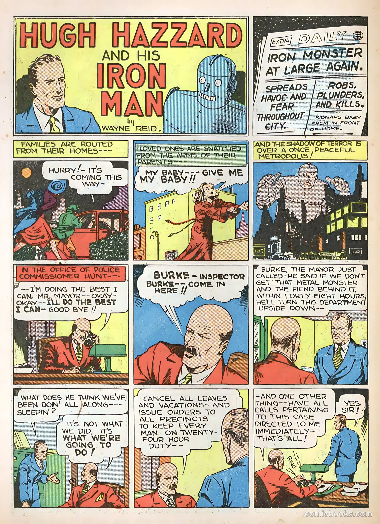 Smash Comics #1 (1939) — page 60 of 68