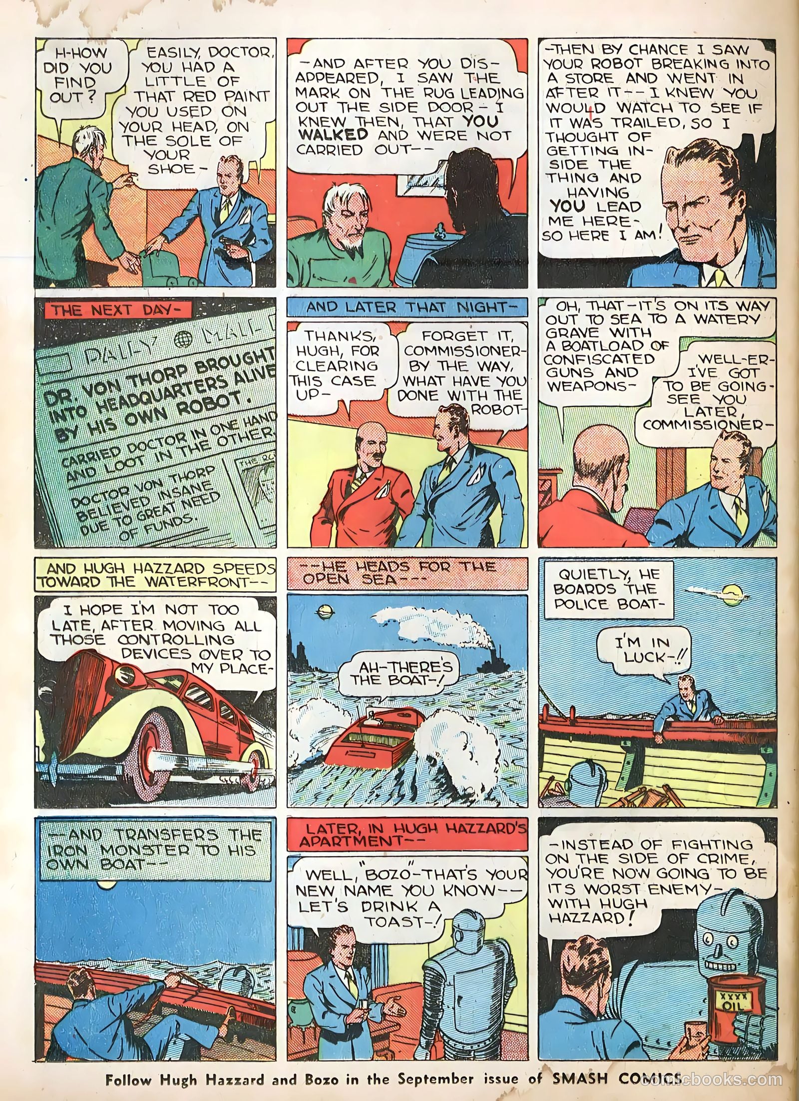Smash Comics #1 (1939) — page 66 of 68