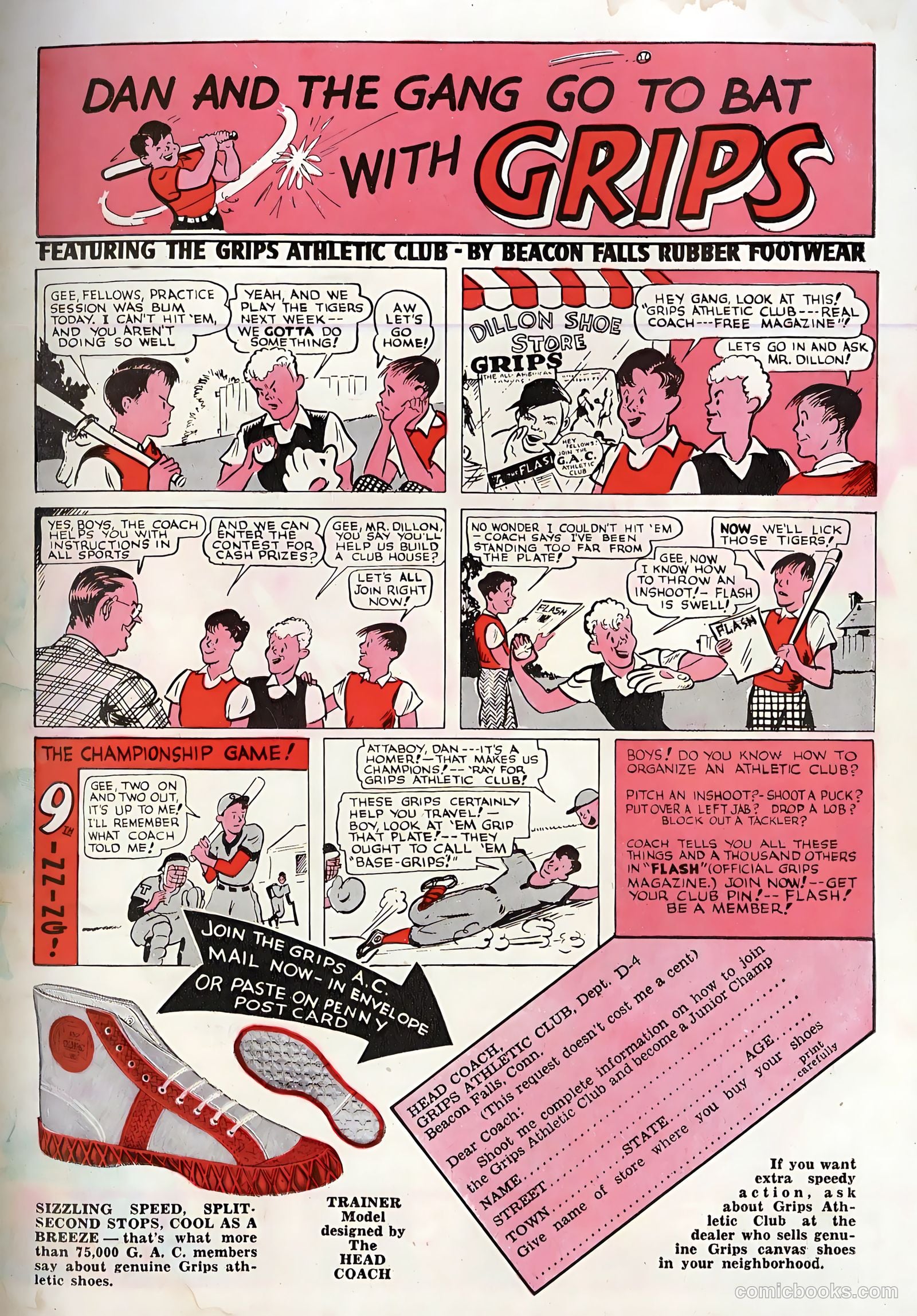 Smash Comics #1 (1939) — page 67 of 68