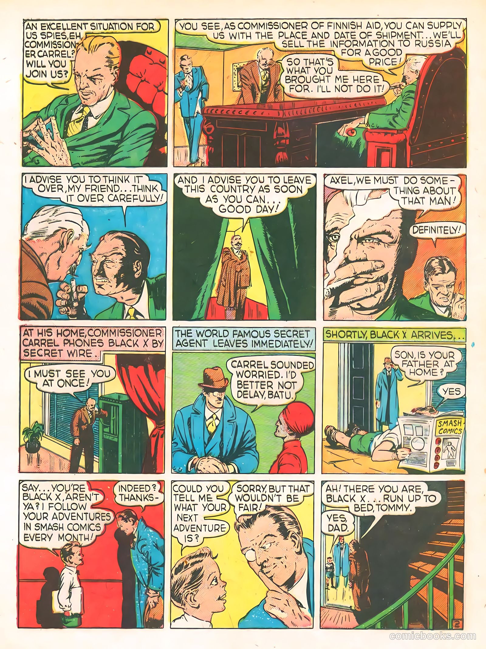 Smash Comics #10 (1940) — page 4 of 68