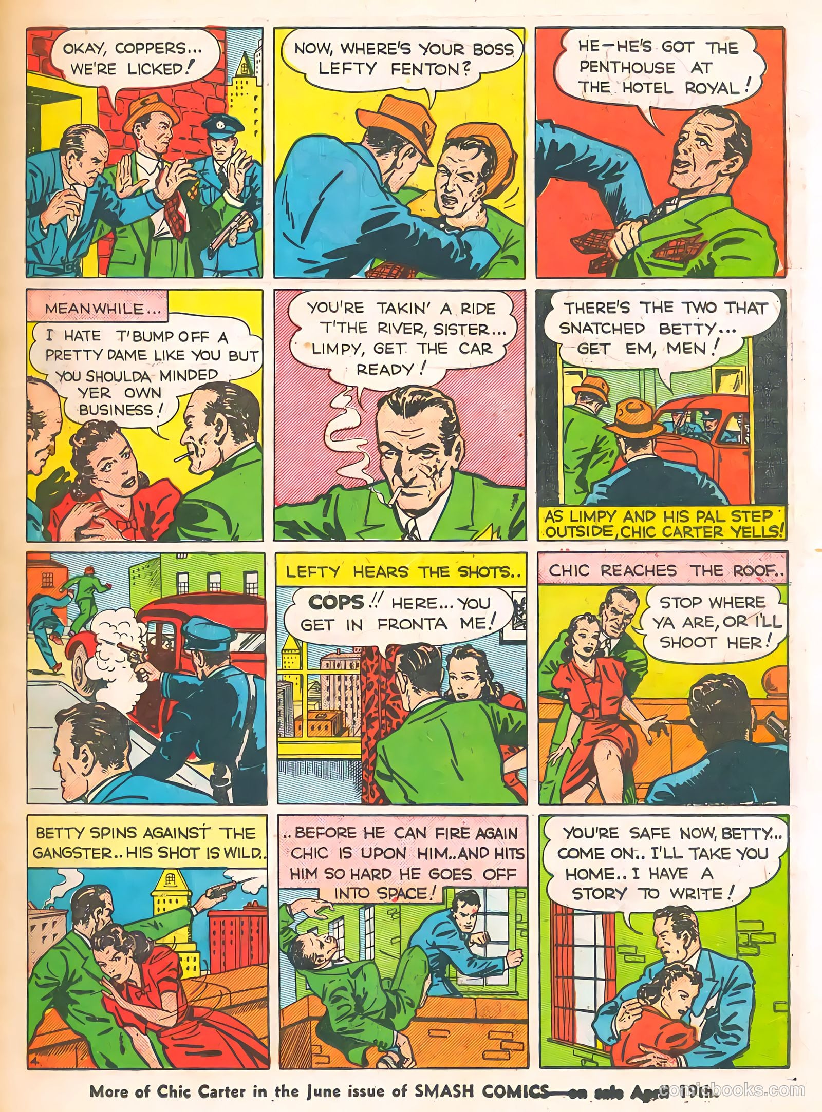 Smash Comics #10 (1940) — page 15 of 68