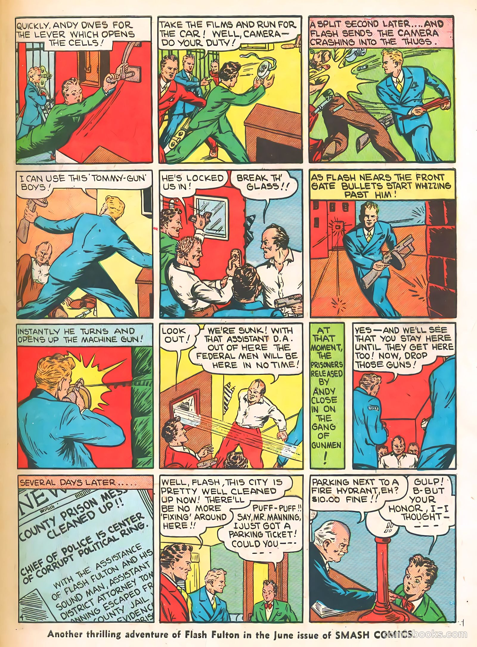Smash Comics #10 (1940) — page 25 of 68