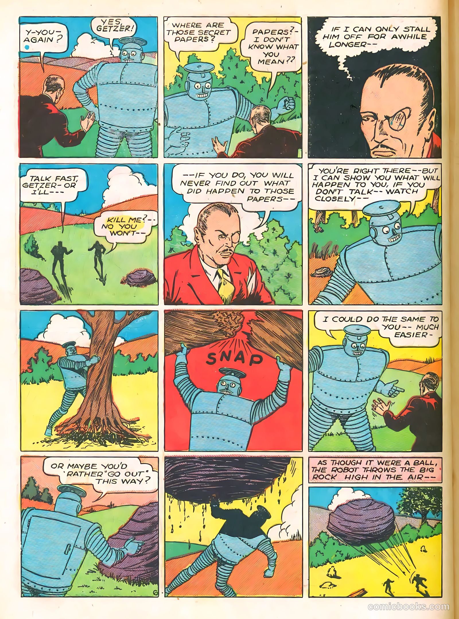 Smash Comics #10 (1940) — page 32 of 68