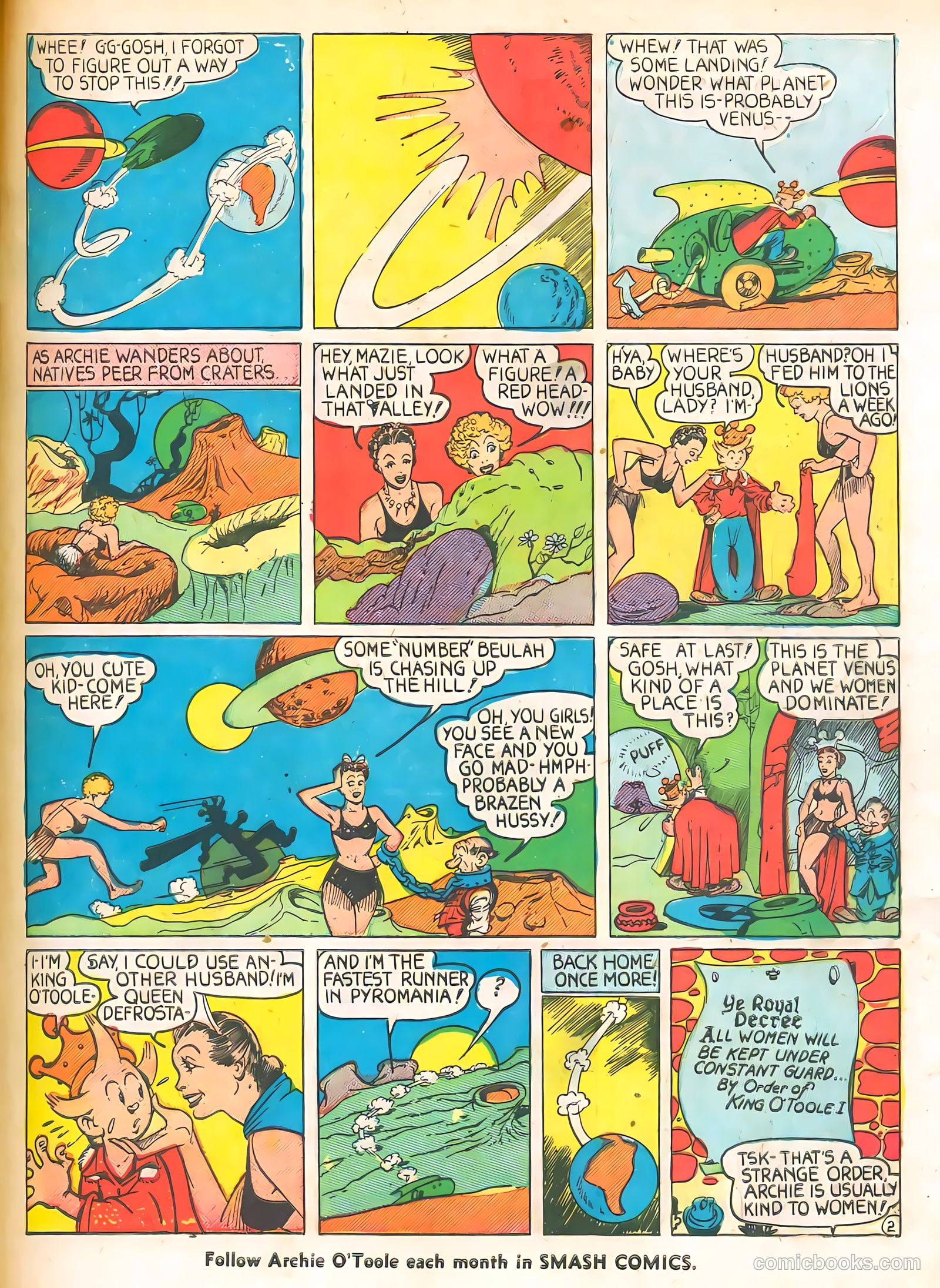 Smash Comics #10 (1940) — page 35 of 68