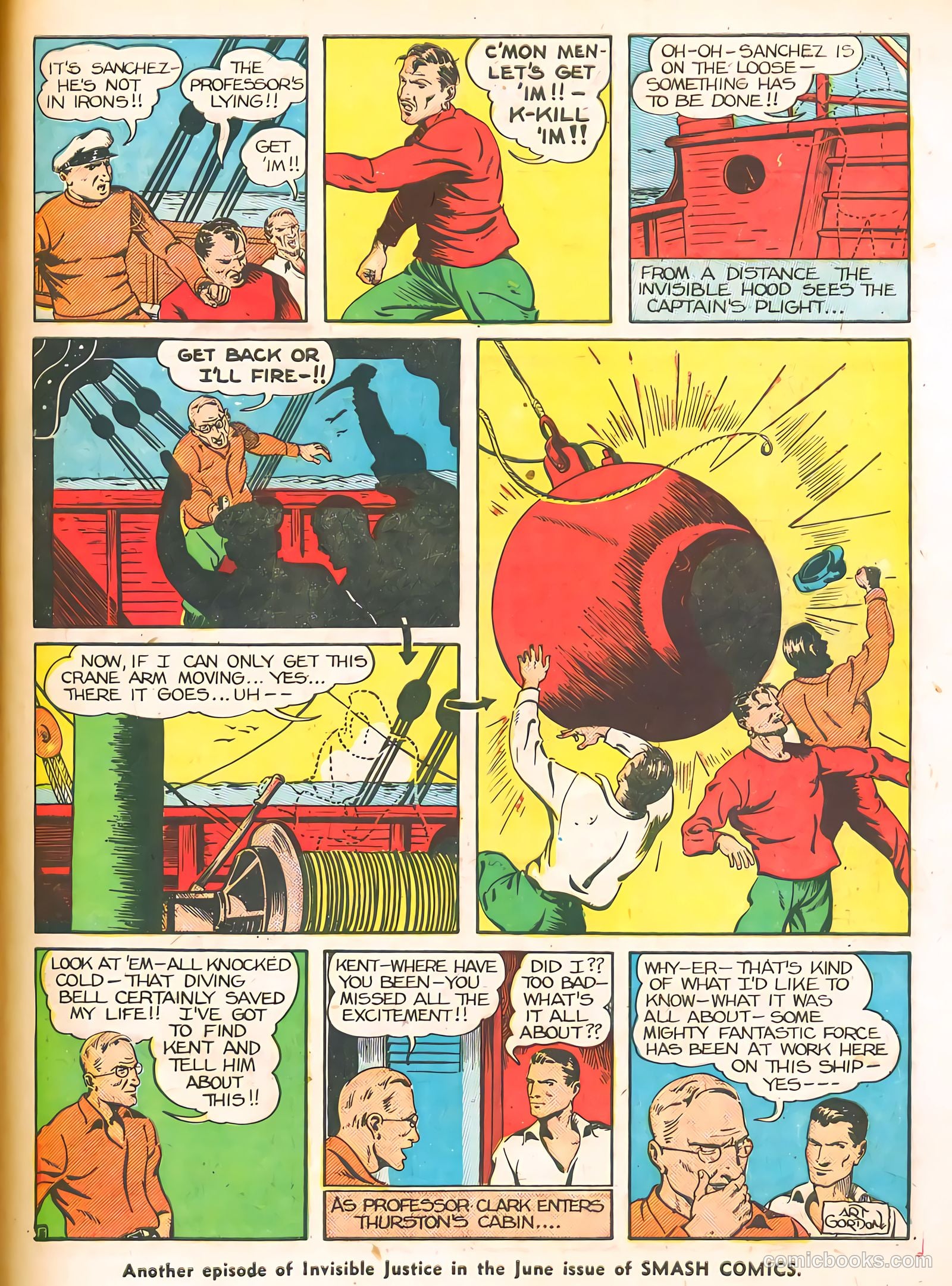 Smash Comics #10 (1940) — page 49 of 68